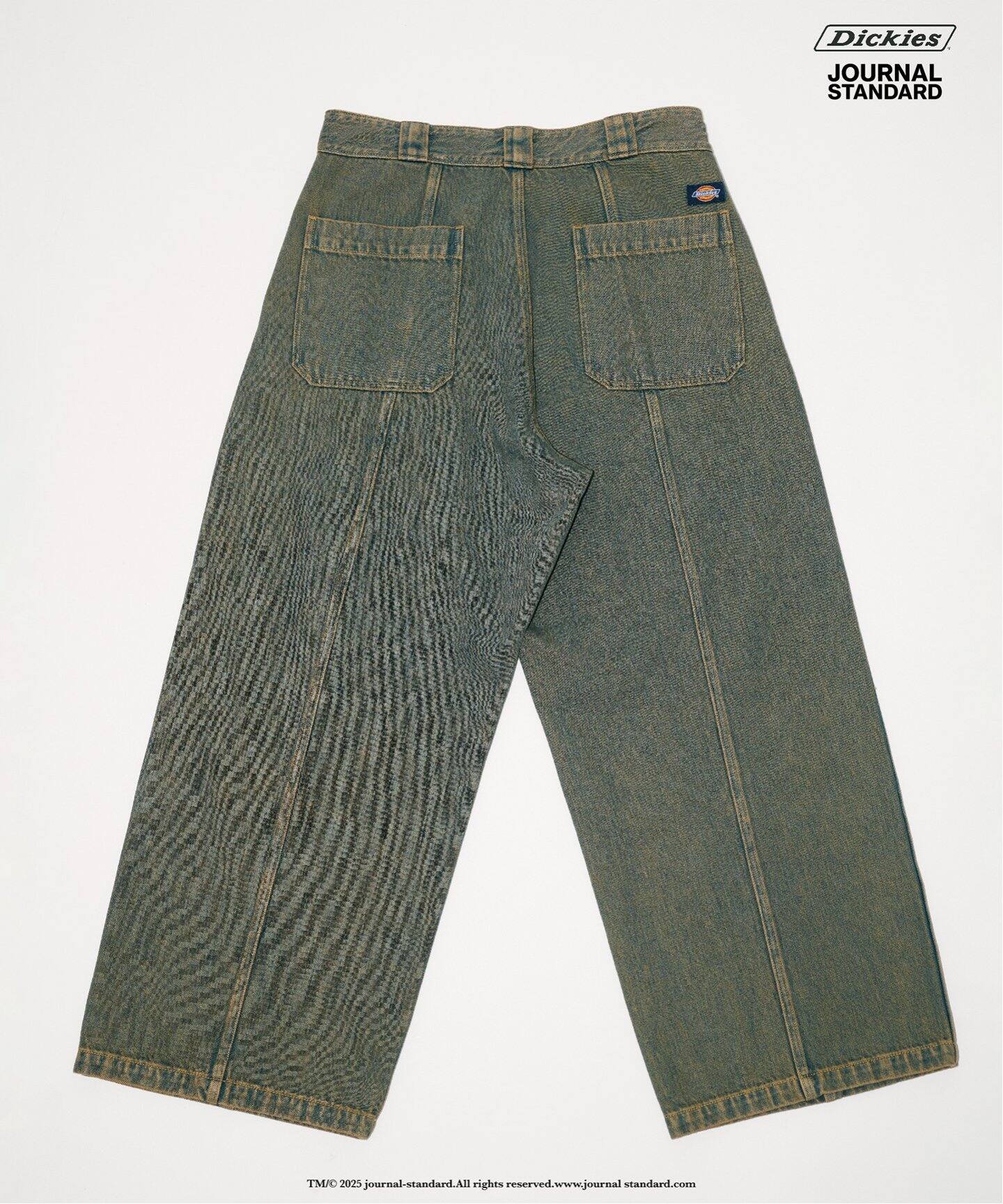 DICKIES / ディッキーズ ヴァーティカルカット デニムパンツ