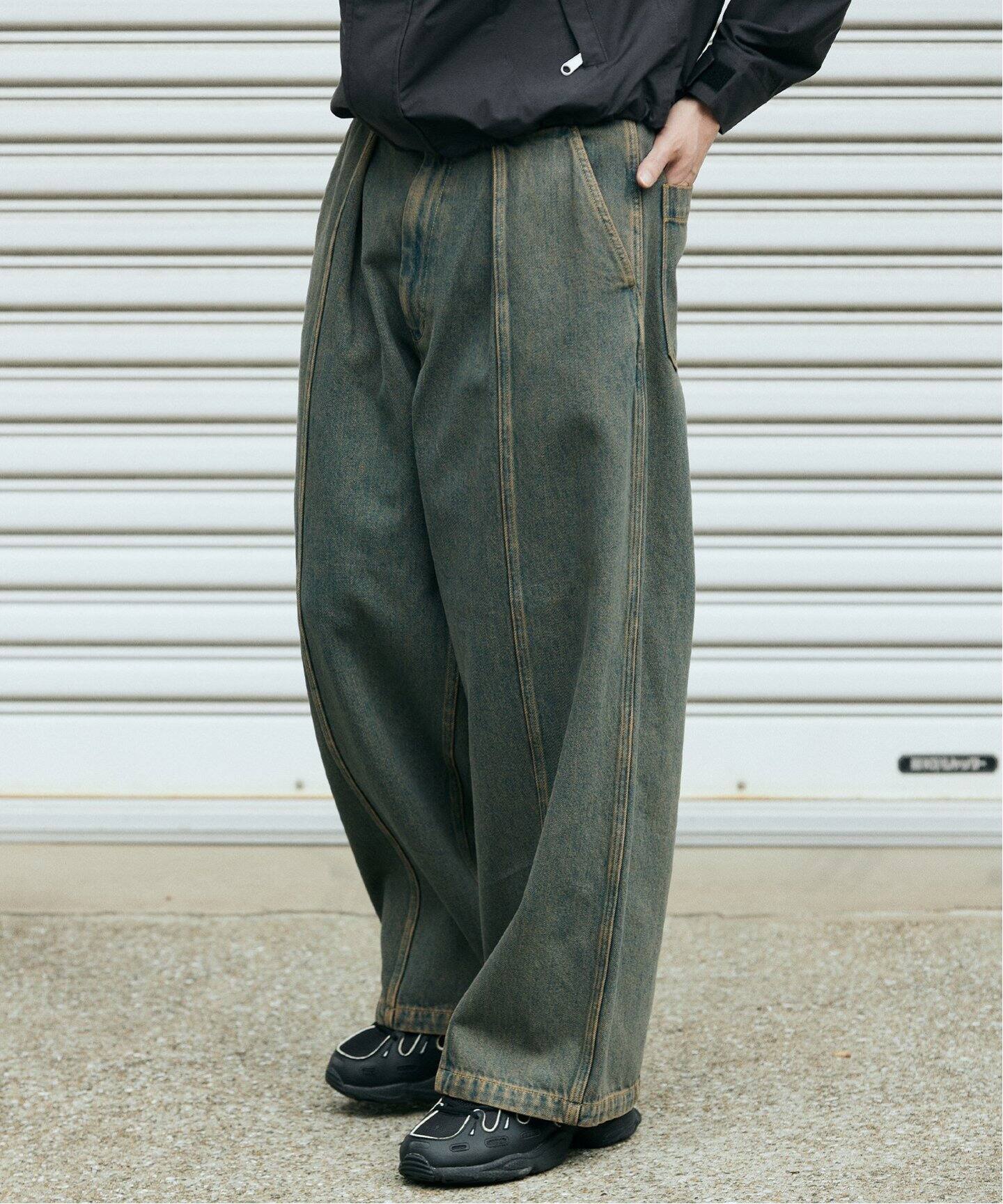 DICKIES /ディッキーズヴァーティカルカットデニムジャーナルスタンダード DICKIES / ディッキーズ ヴァーティカルカット デニムパンツ