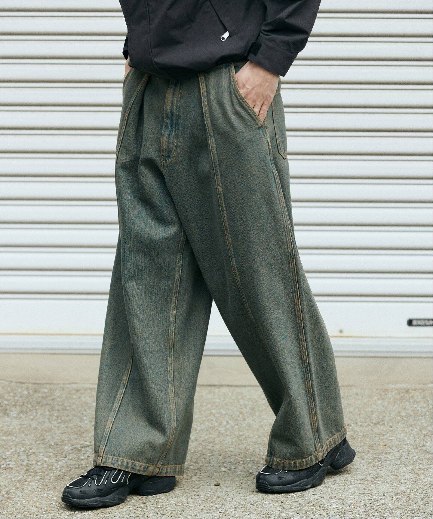 DICKIES /ディッキーズヴァーティカルカットデニム DICKIES / ディッキーズ ヴァーティカルカット デニムパンツ（デニム