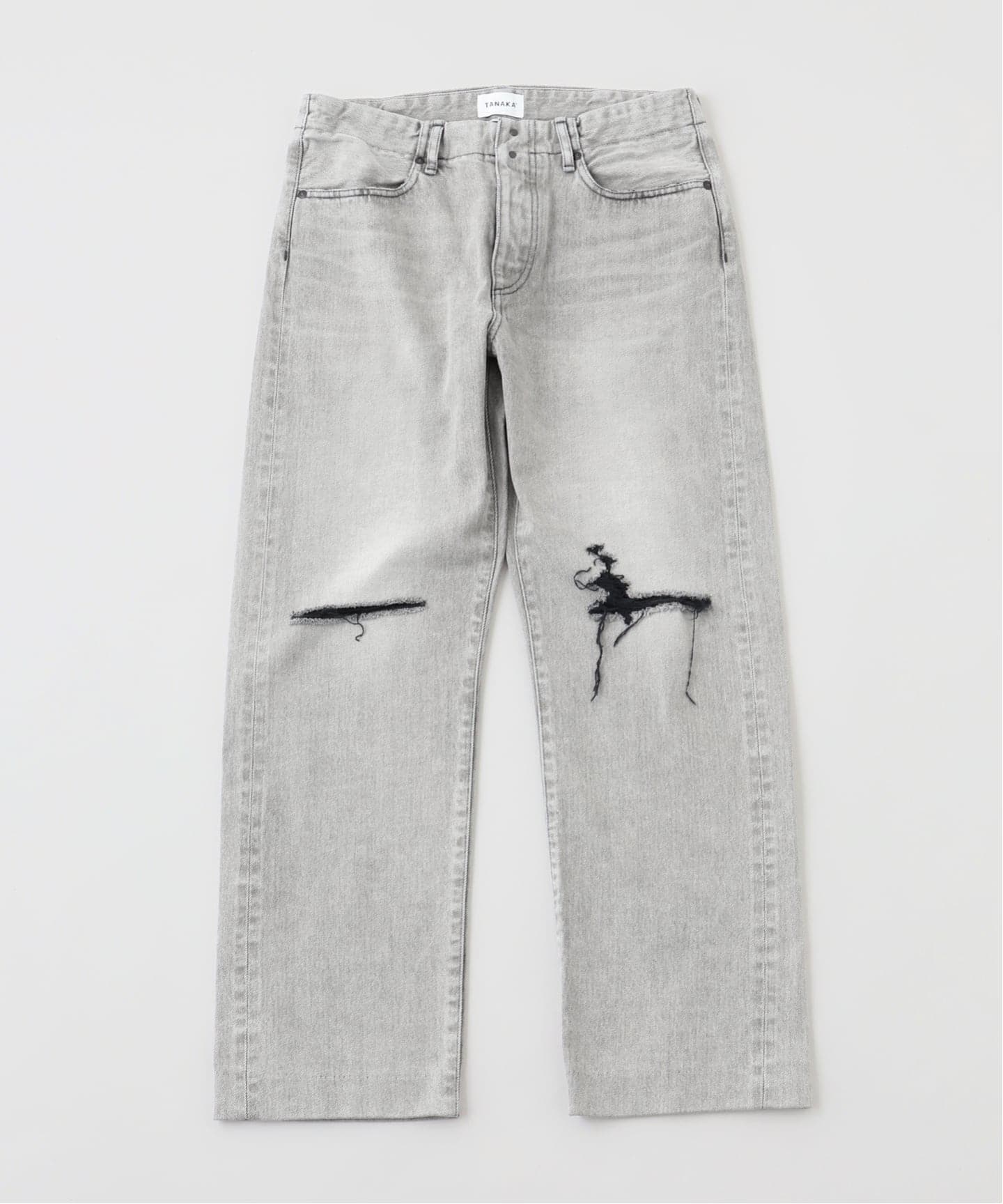 TANAKA the straight jean trousers 29インチ TANAKA - STRAIGHT JEAN TROUSERS / ストレートデニムトラウザー