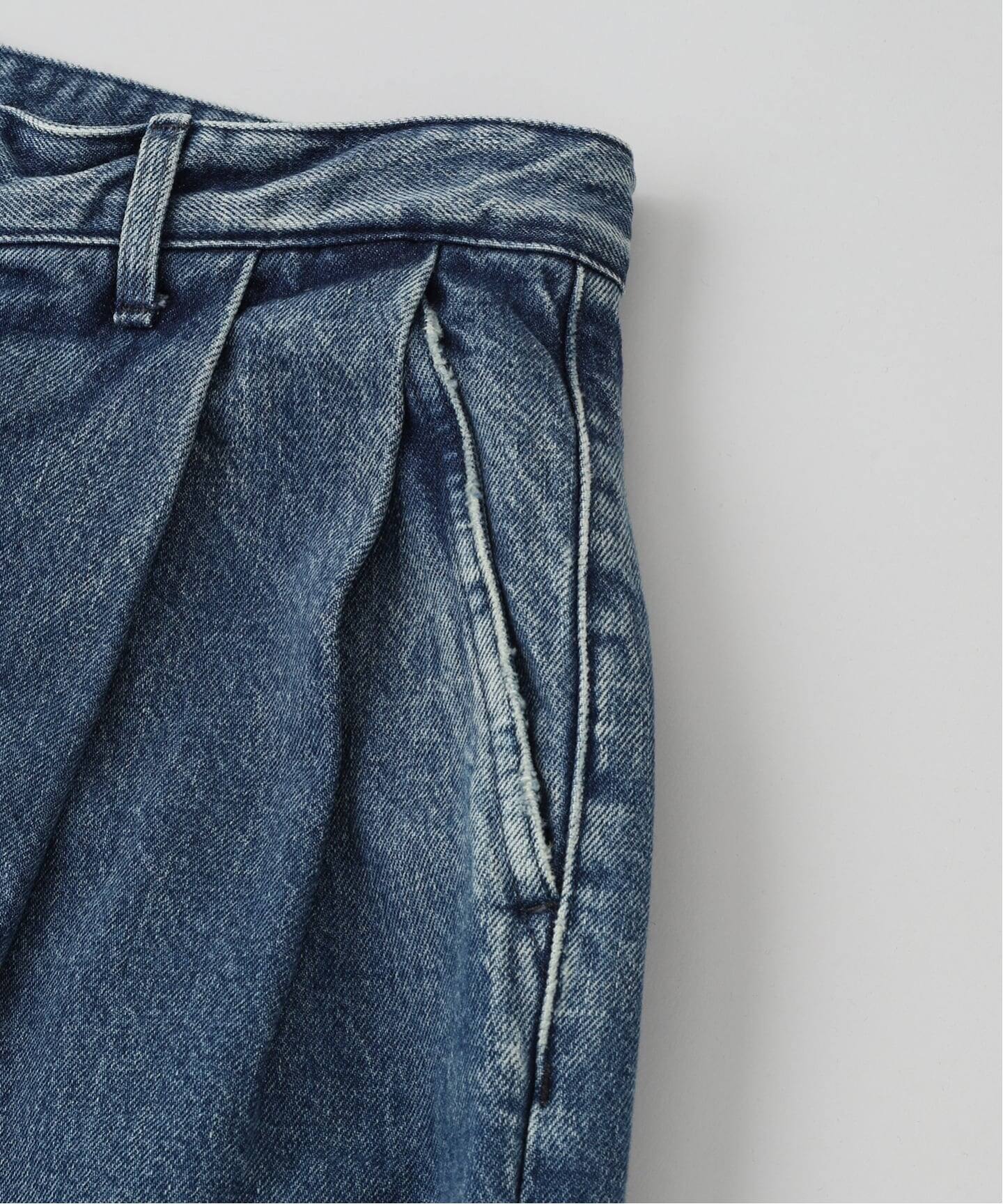 美品　TANAKA　ジャーナルスタンダード別注　デニムパンツ　ストレート　25 TANAKA / タナカ HAKAMA JEAN TROUSERS（デニムパンツ・ジーンズ