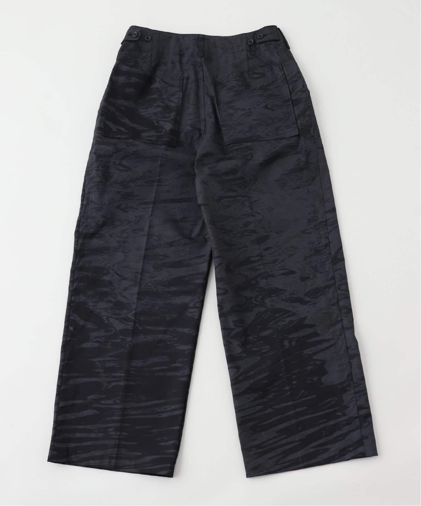 YOKE PHOTO PRINTED COTTON 1TUCK BAKER PT（その他パンツ