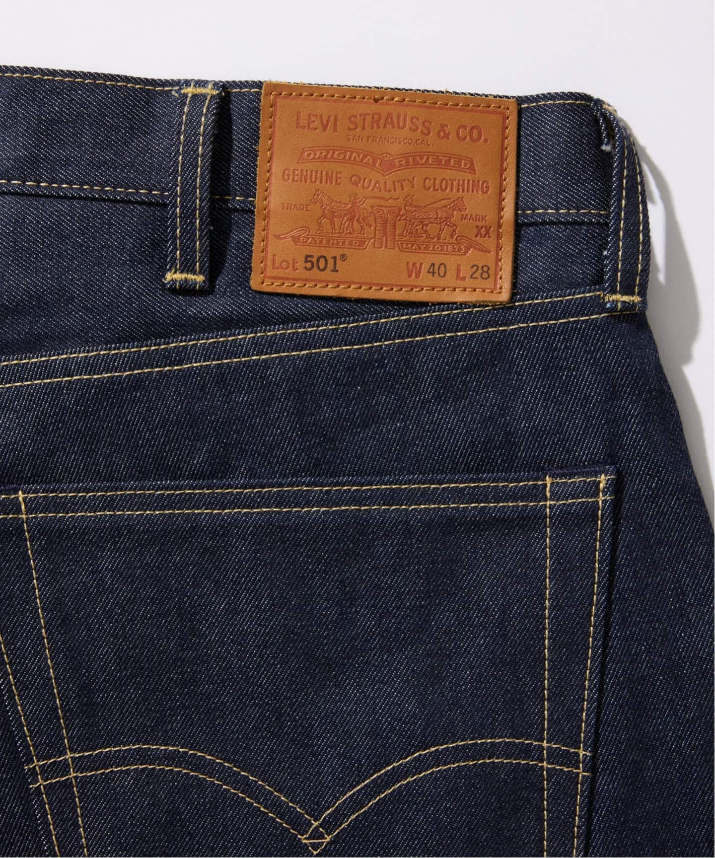 予約》LEVI'S(R)/リーバイス(R) 別注 501(R) セルビッチ