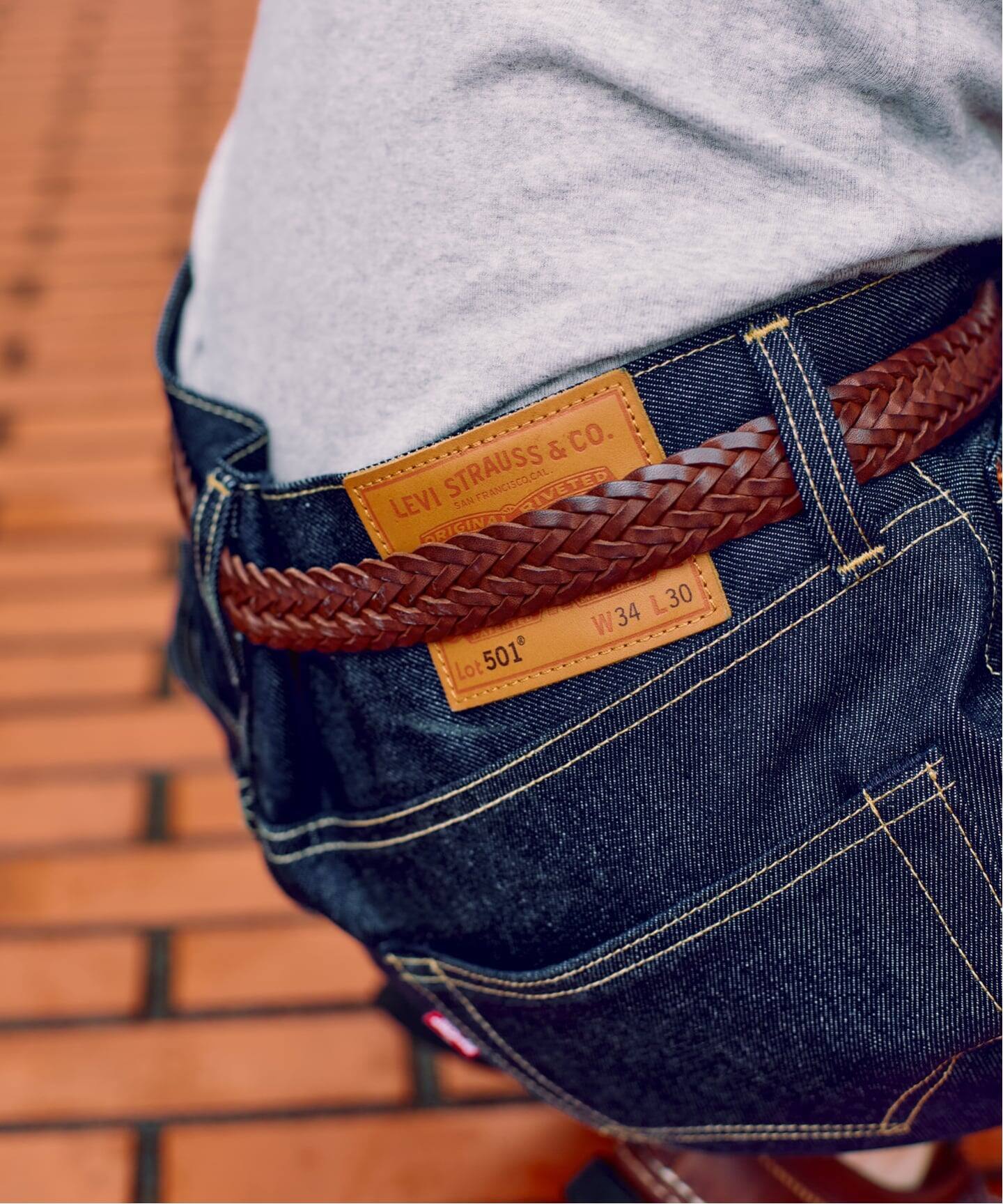 専用LEVI'S JOURNAL STANDARD セルビッジ　W34 L28 LEVI'S(R)/リーバイス(R) 別注 501(R) セルビッチ リジッド【L28