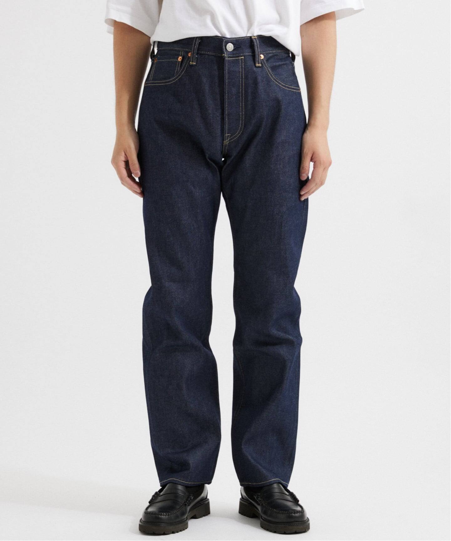 リーバイスプレミアム×ジャーナルスタンダード レリューム 別注501デニムパンツ LEVI'S(R)/リーバイス(R) 別注 501(R) セルビッジ リジッド【L30