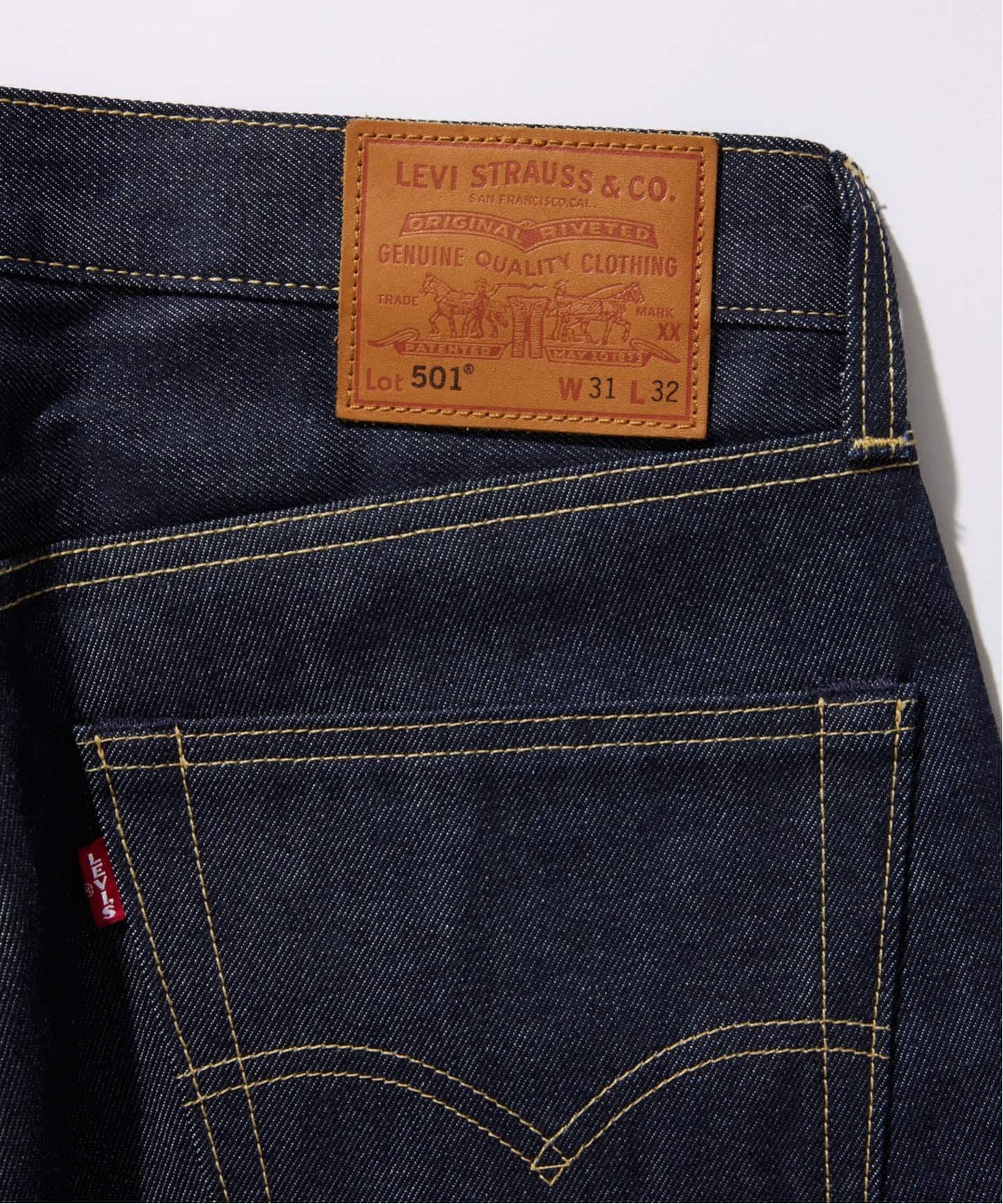 リーバイス ジャーナル別注 リジット セットアップM W32 L32 リーバイス ジャーナル別注 リジット セットアップM W32 L32
