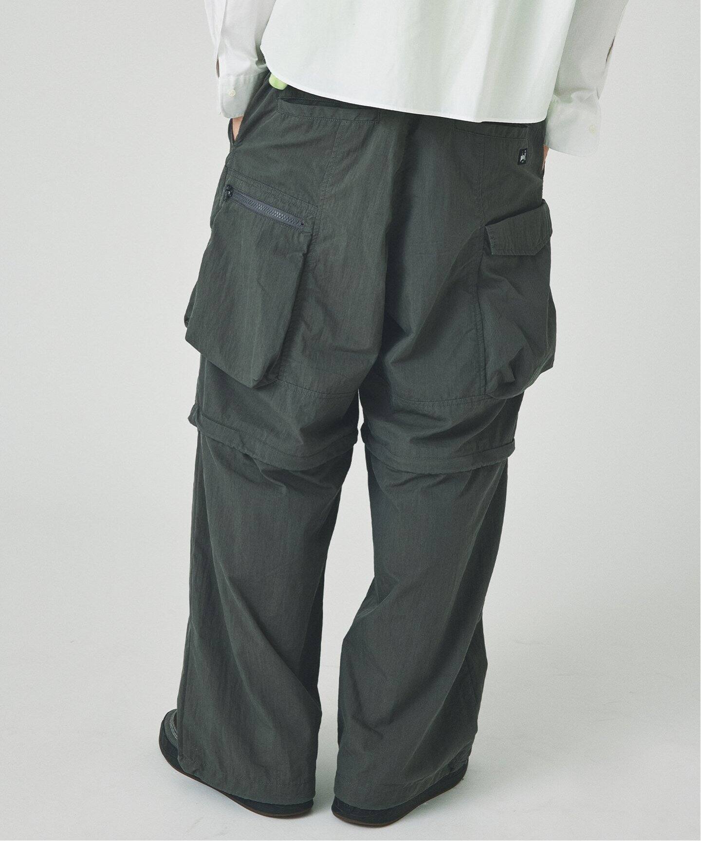 NULL TOKYO / ヌル トウキョウ 別注 コンバーチブル バギー パンツ