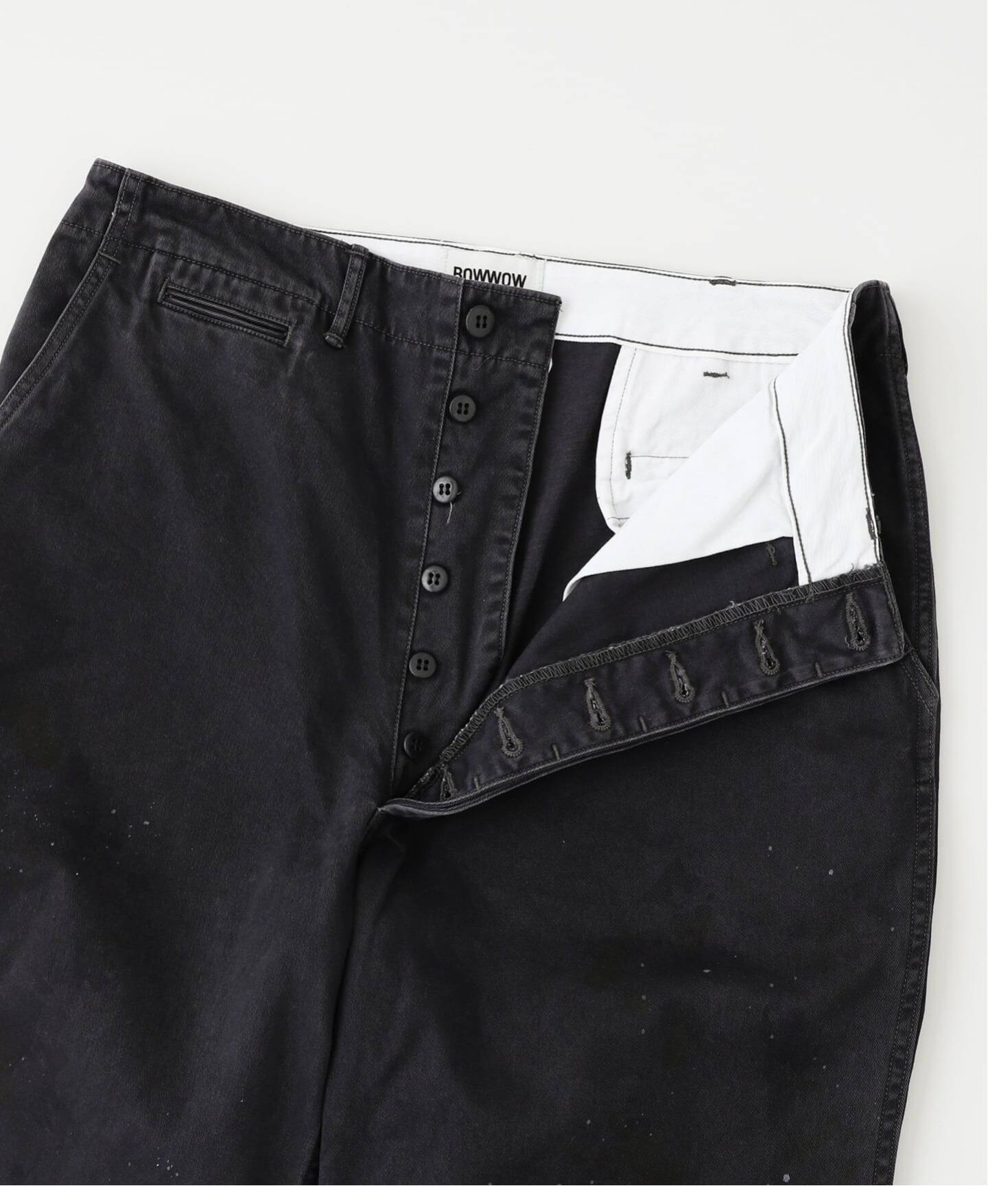 BOWWOW / バウワウ SMU STAINED WORK TROUSERS（チノパンツ）｜JOURNAL