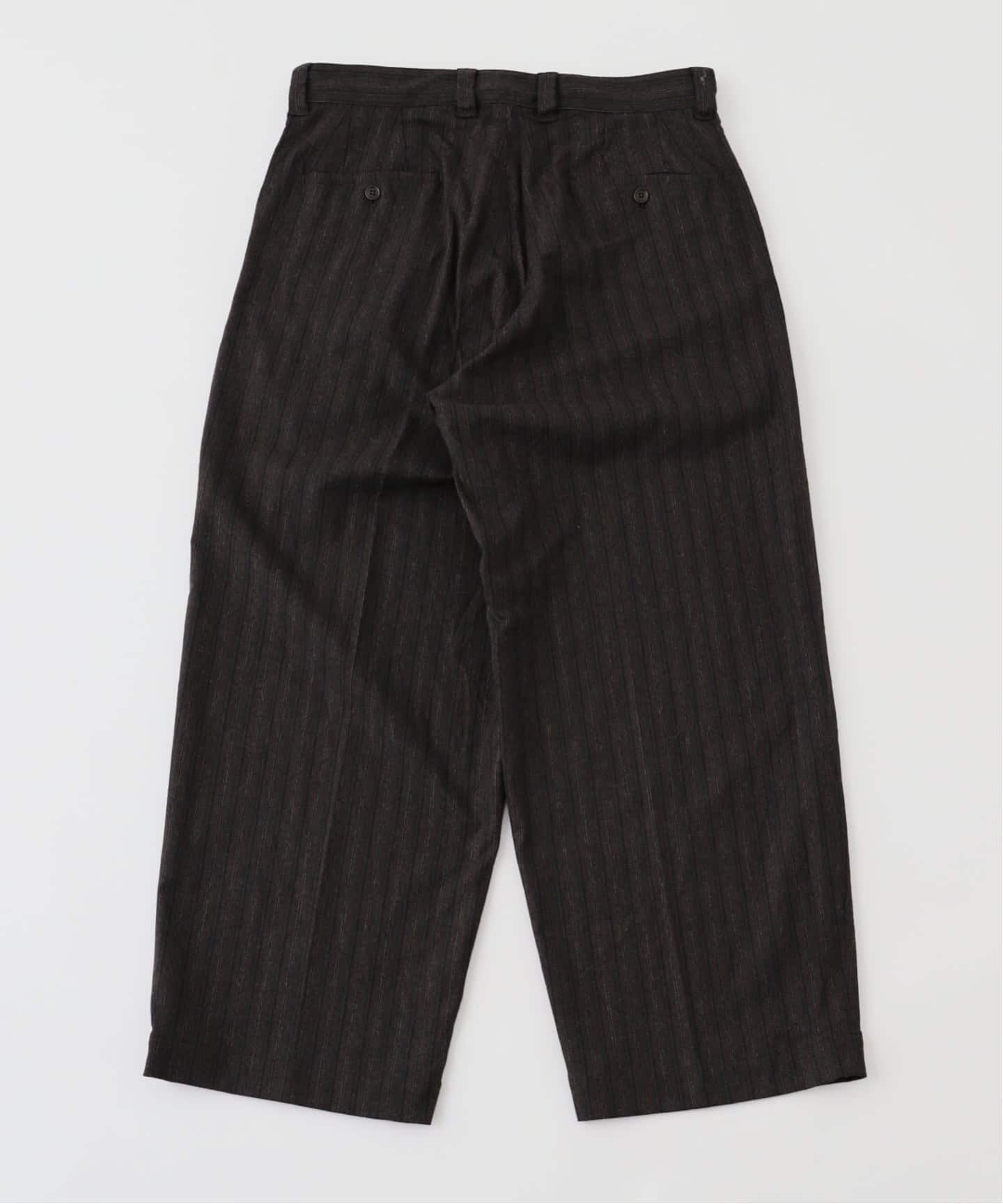 ジャーナルスタンダード（JOURNAL STANDARD）/ts(s) / ティーエスエス Stripe C/W 3 Tuck Baggy Pants ts(s) / ティーエスエス Stripe C/W 3 Tuck Baggy Pants（スラックス