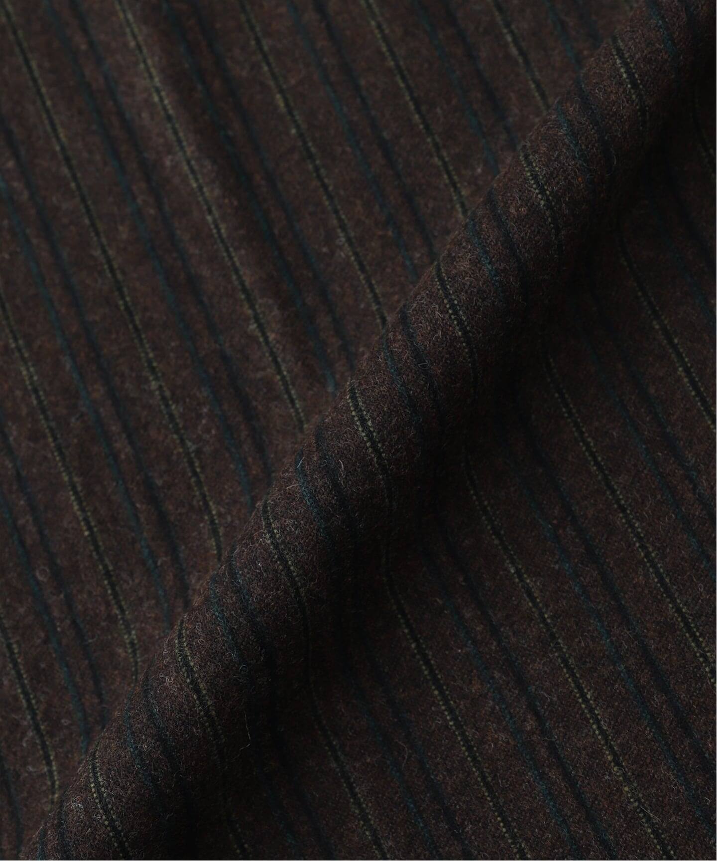 ts(s) / ティーエスエス Stripe C/W 3 Tuck Baggy Pants（スラックス