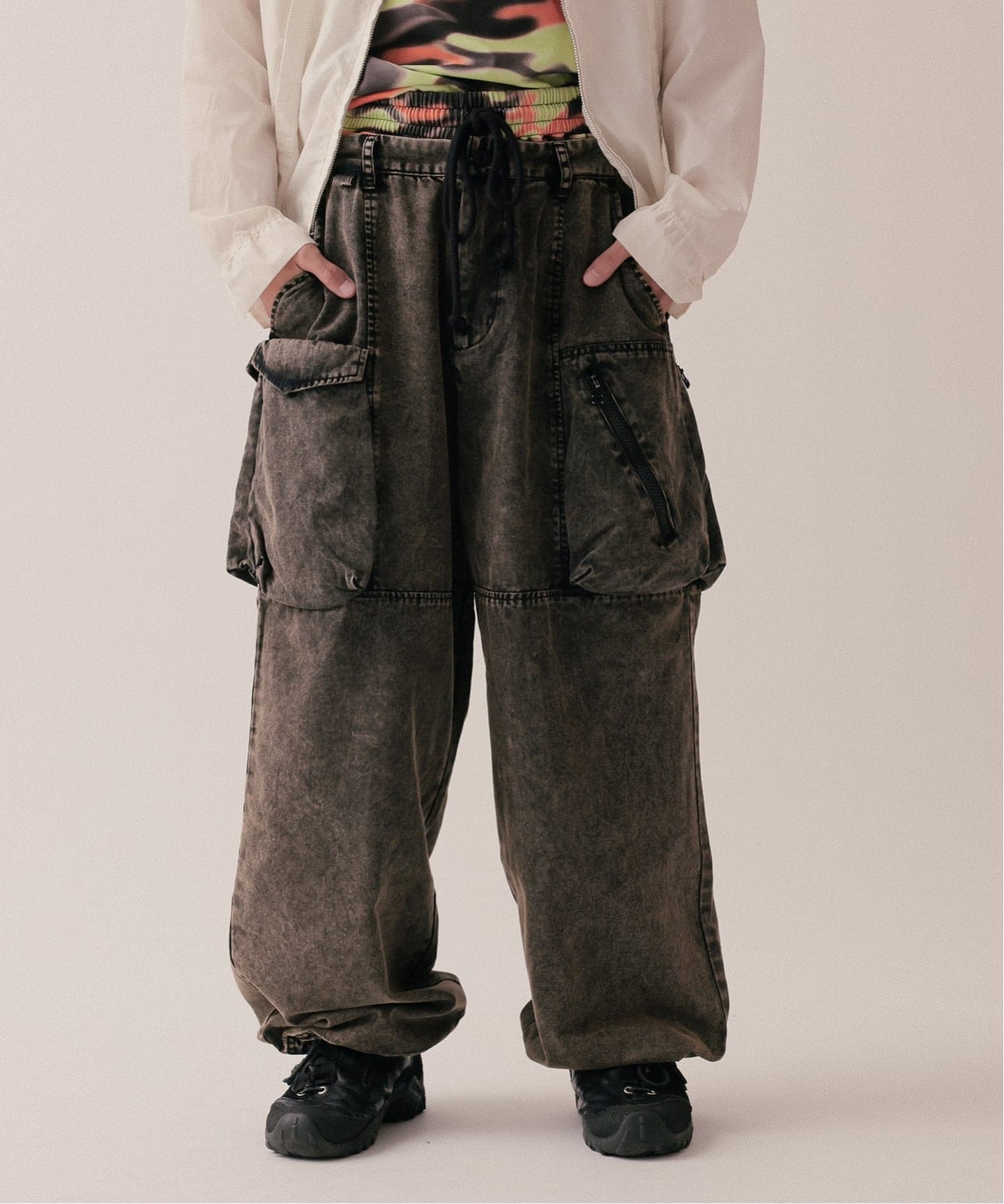 NULL TOKYO / ヌル トウキョウ 別注 バギー キャンバス 加工