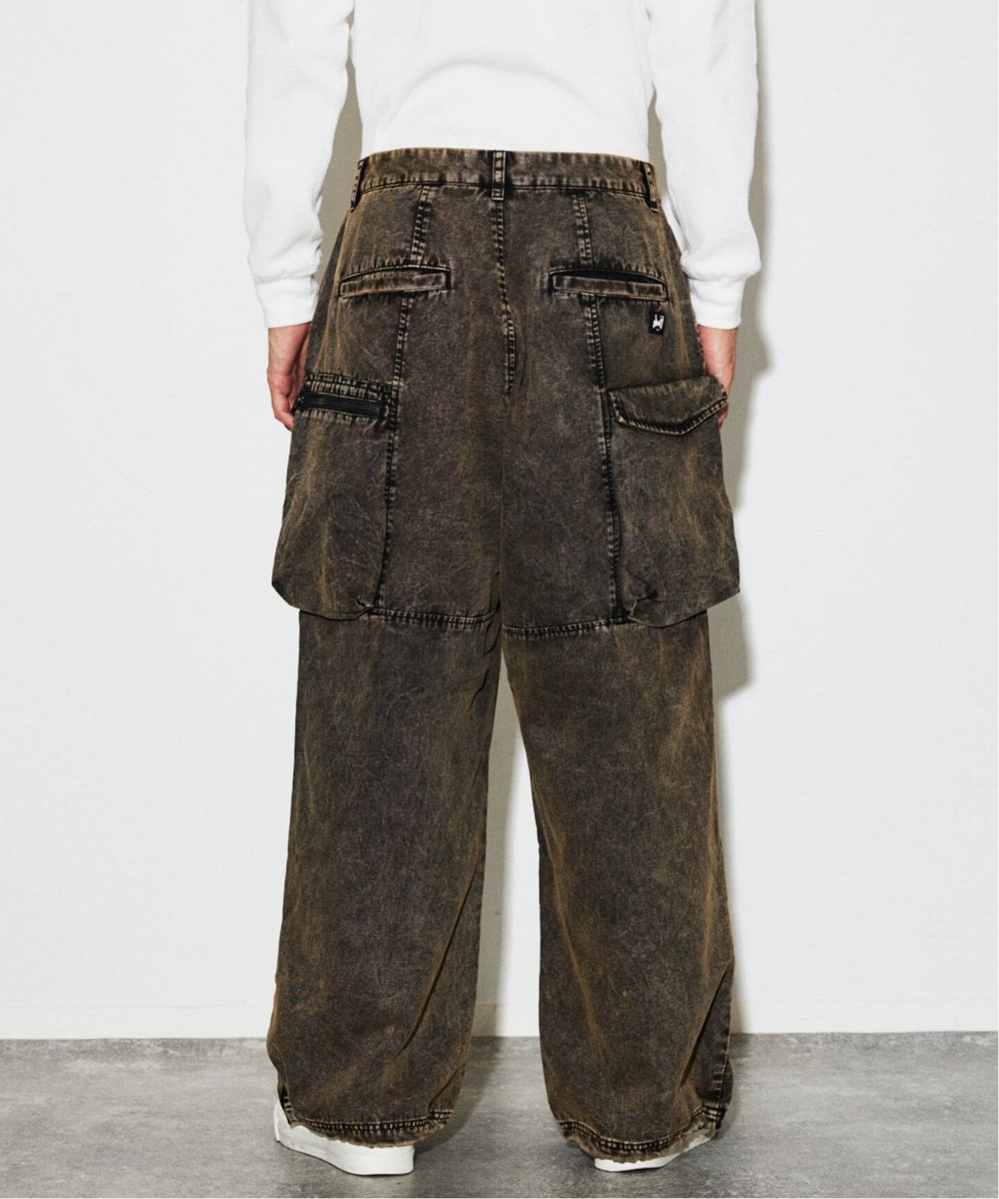 null ジャーナルスタンダード　ダークグレー カーゴパンツ Mサイズ セール】【NULL TOKYO ×JOURNAL STANDARD】 別注カーゴパンツ