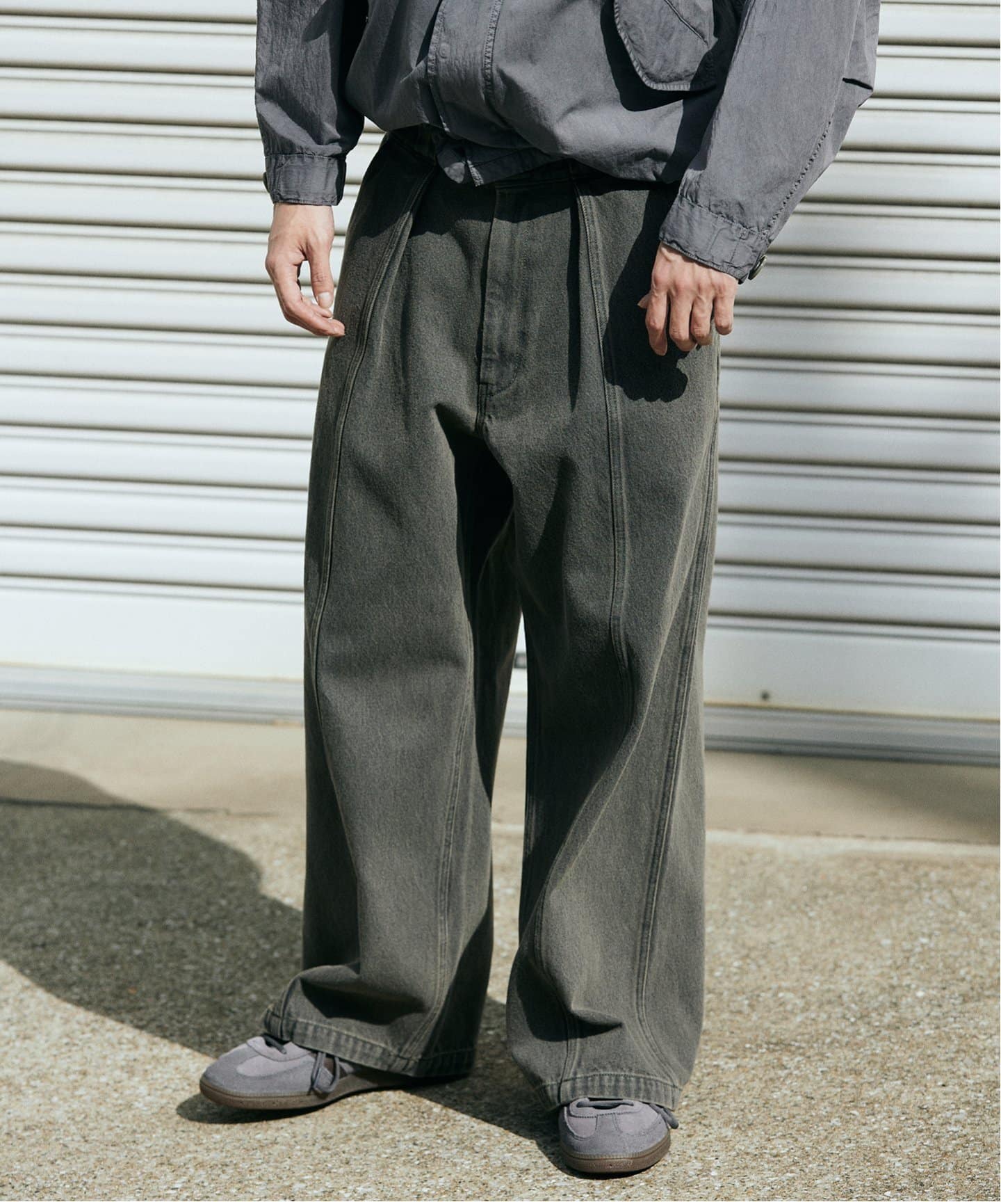 DICKIES / ディッキーズ ヴァーティカルカット デニムパンツ