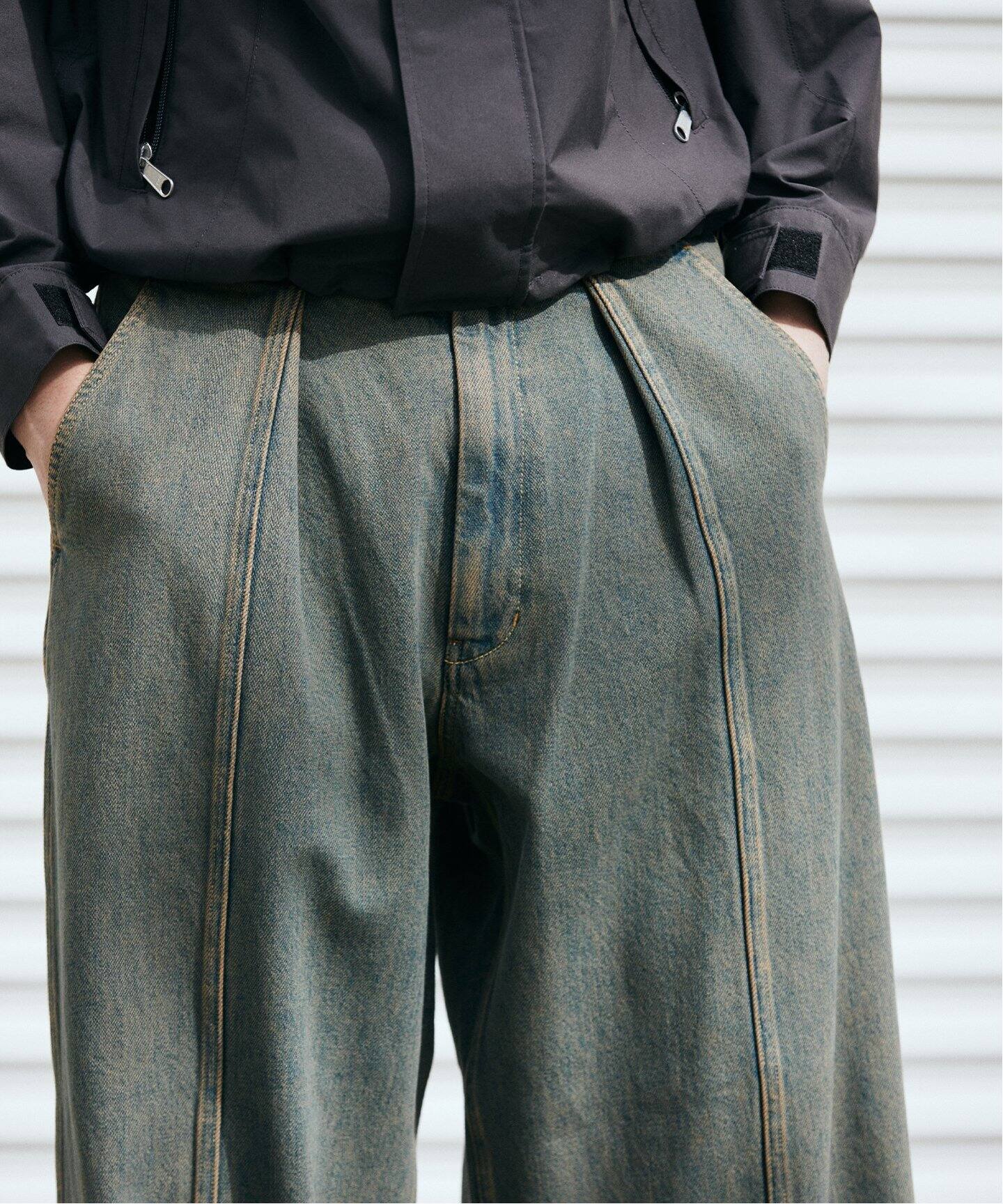DICKIES / ディッキーズ ヴァーティカルカット デニムパンツ（デニム