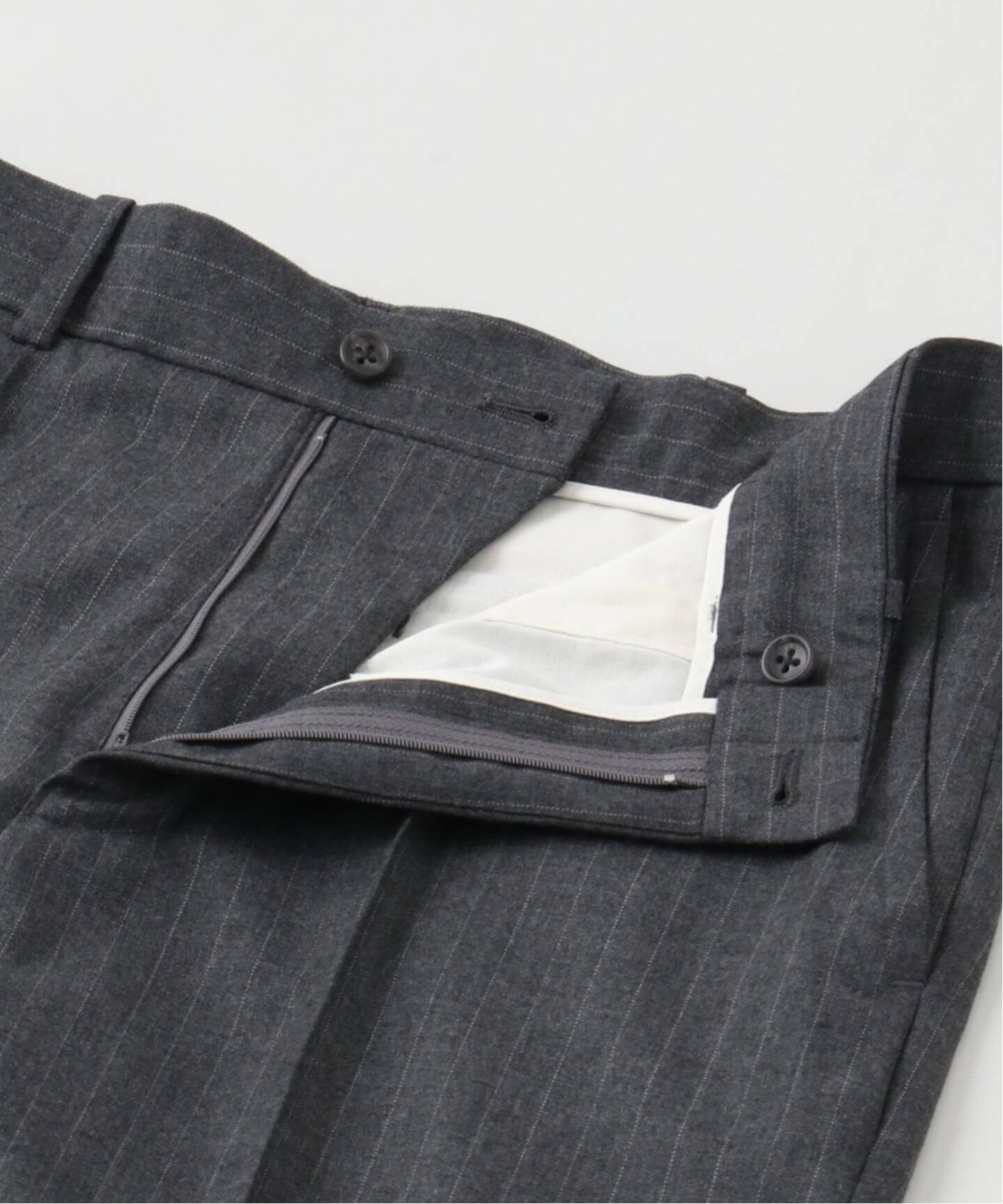 BARRY BRICKEN / バリーブリッケン SUPER100'S STRIPE PANTS