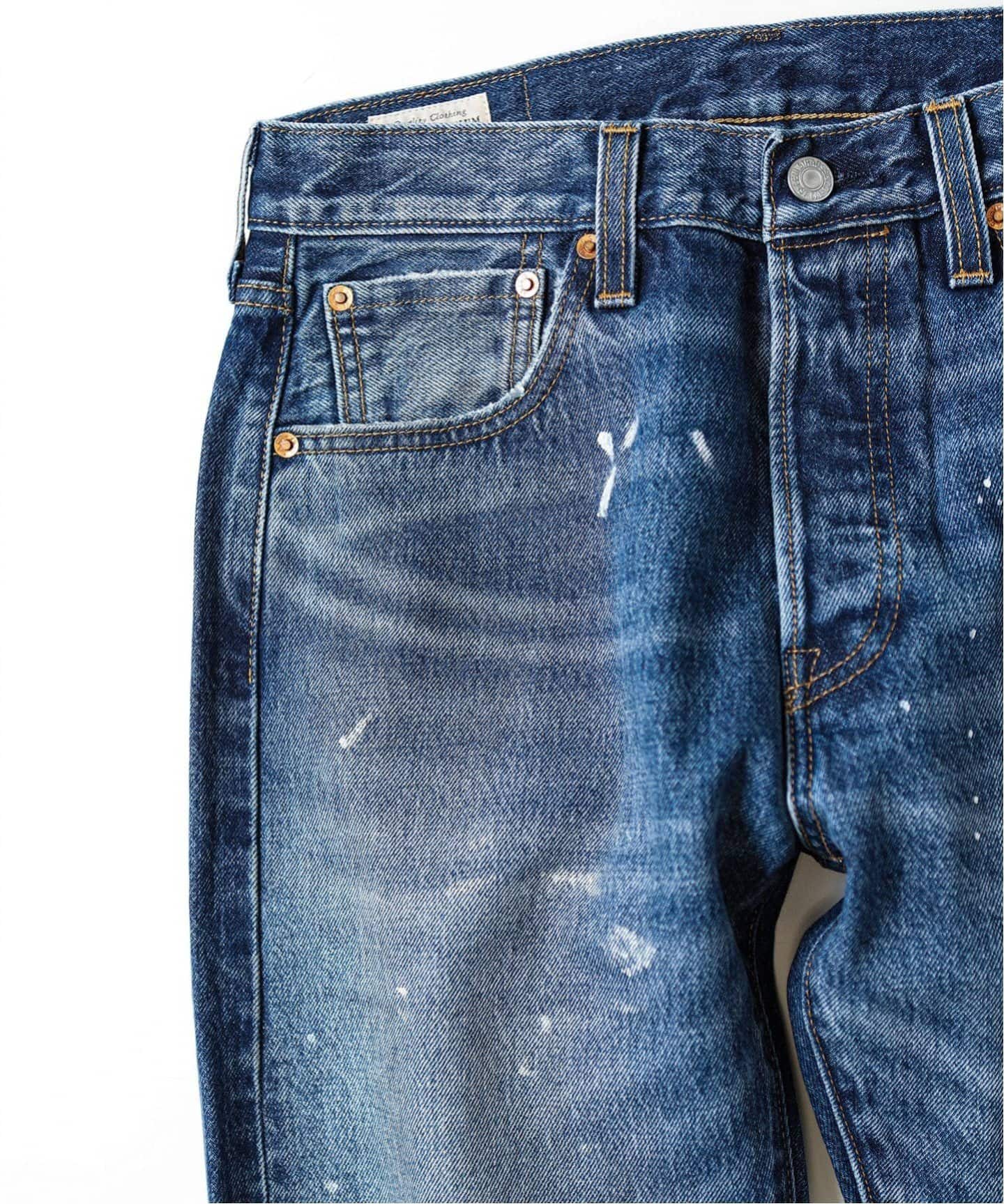完売 LEVI'S 別注 501 Selvedge Paint Splatte LEVI'S(R)/リーバイス(R) 別注 501(R) Selvedge Paint Splatters