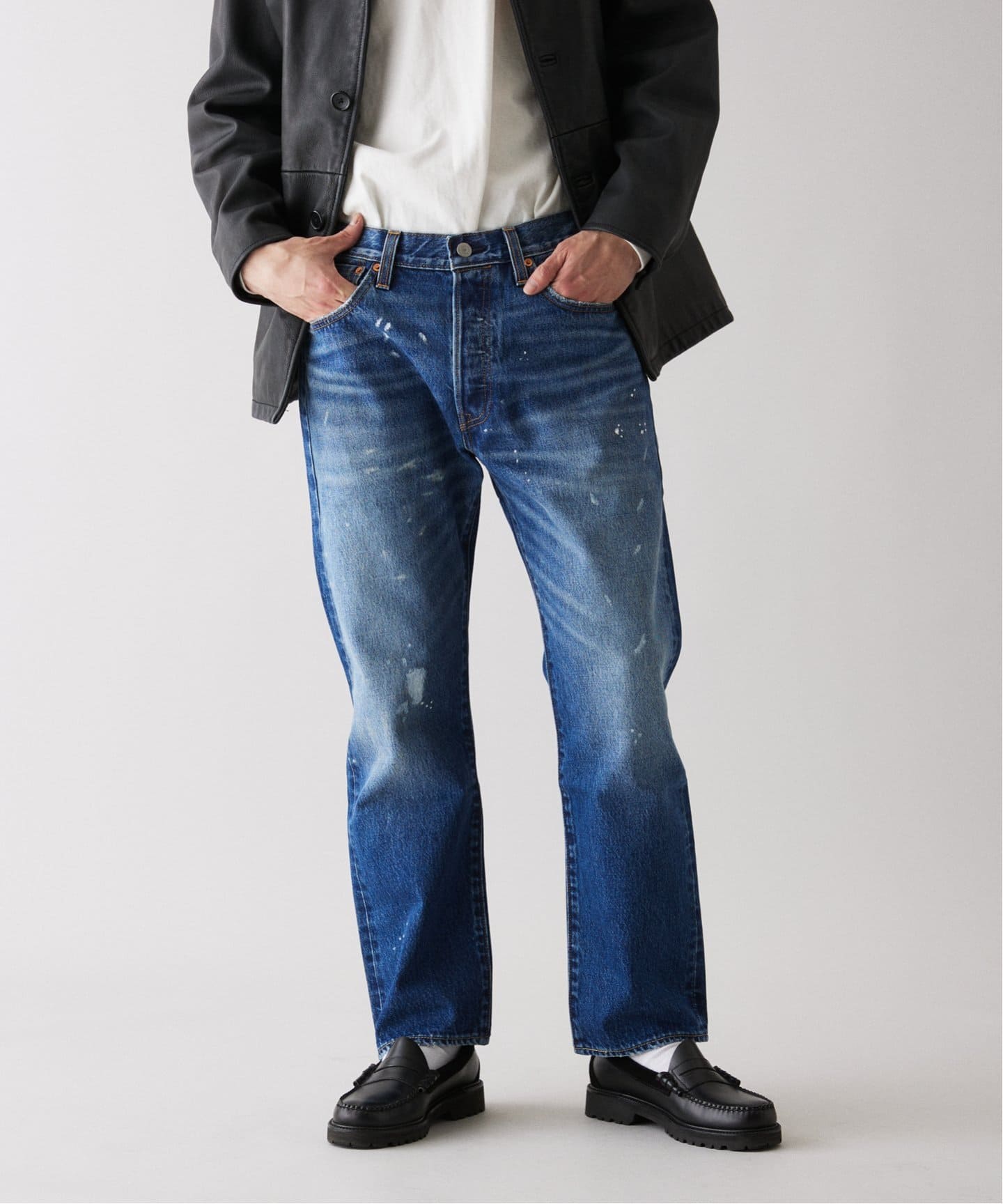 LEVI'S(R)/リーバイス(R) 別注 501(R) Selvedge Paint Splatters L28