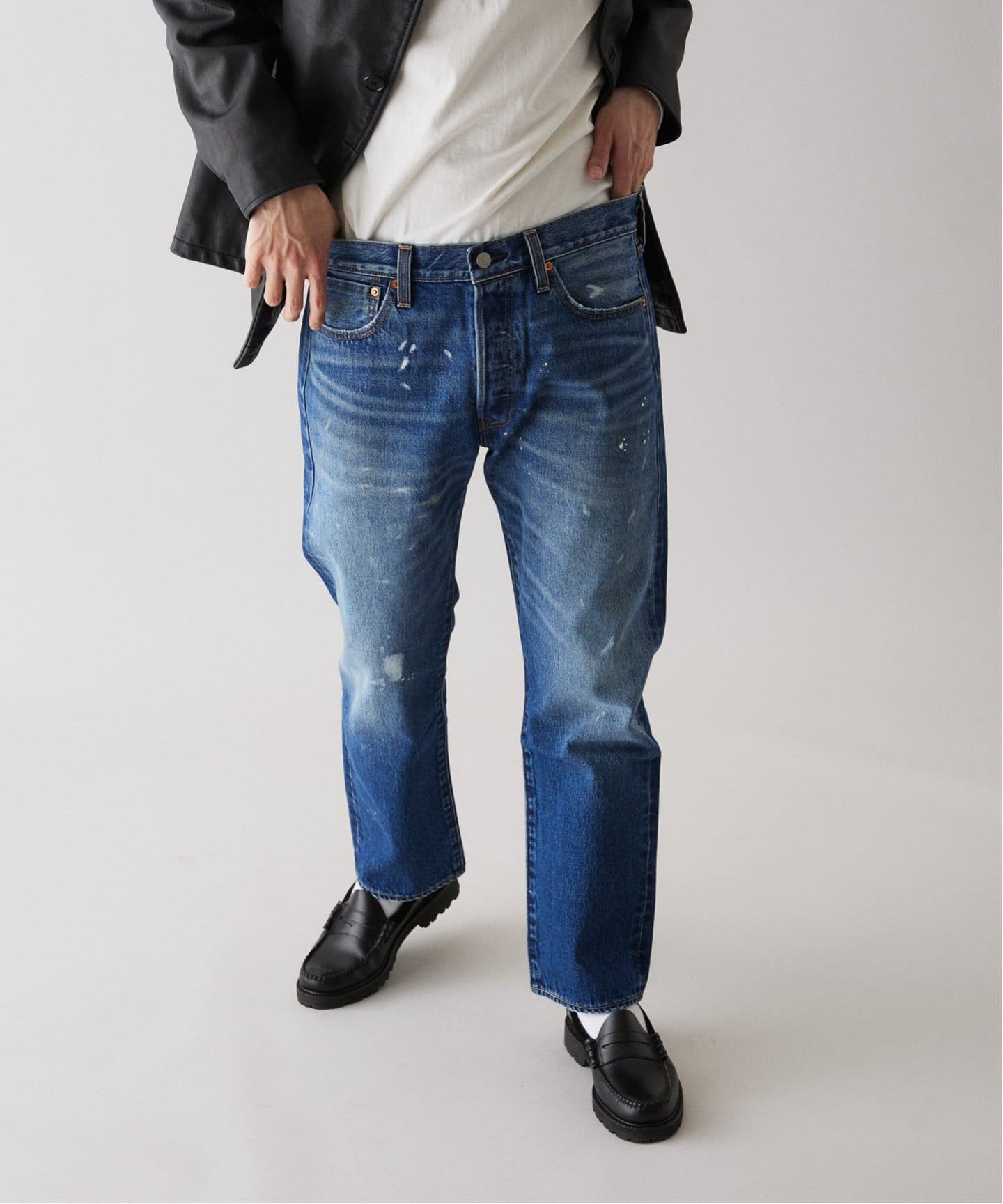LEVI'S(R)/リーバイス(R) 別注 501(R) Selvedge Paint Splatters L28