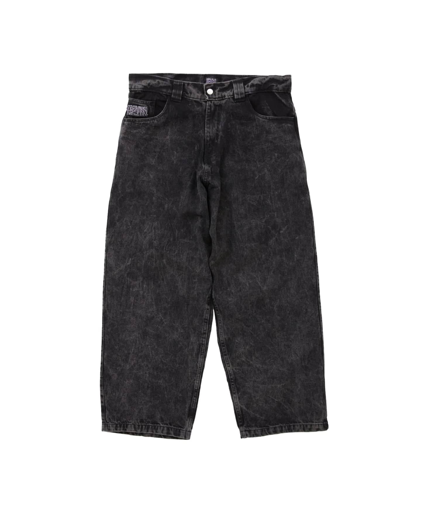 earlskateboards blackデニム Earl Skateboards / アール スケートボーズ EMBROIDERY DENIM（デニム