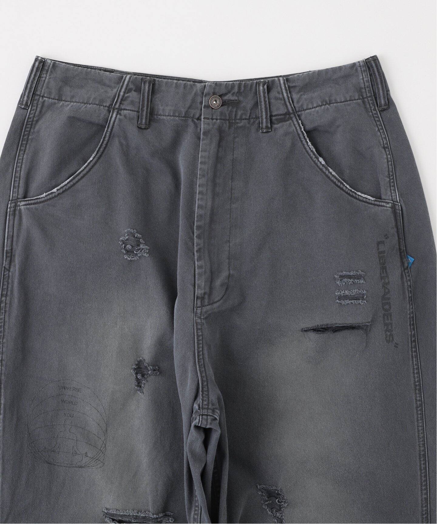 LIBERAIDERS for JOURNAL STANDARD DAMAGE SARROUEL CHINO
