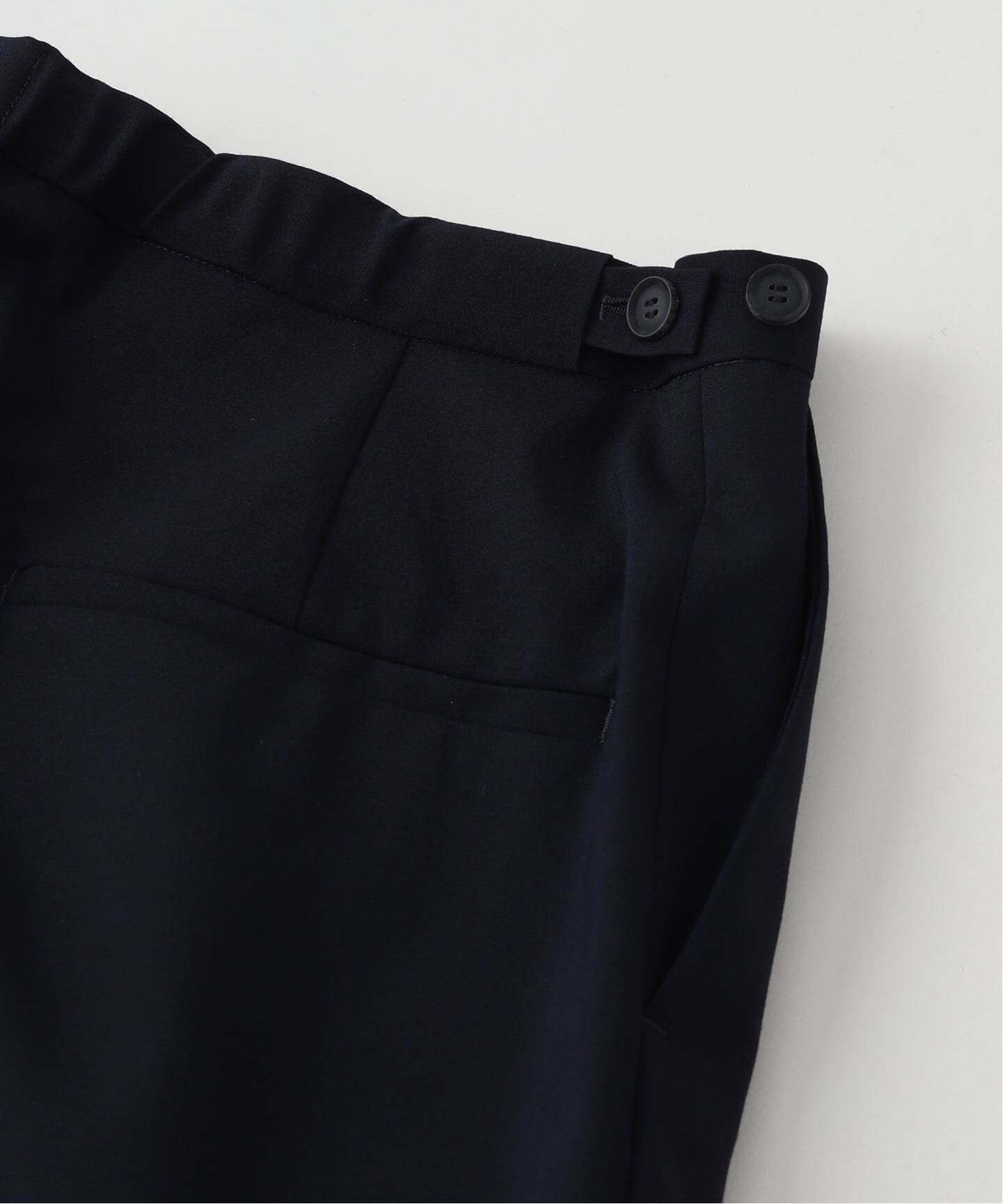 POSTELEGANT / ポステレガント wool waist adjust trousers
