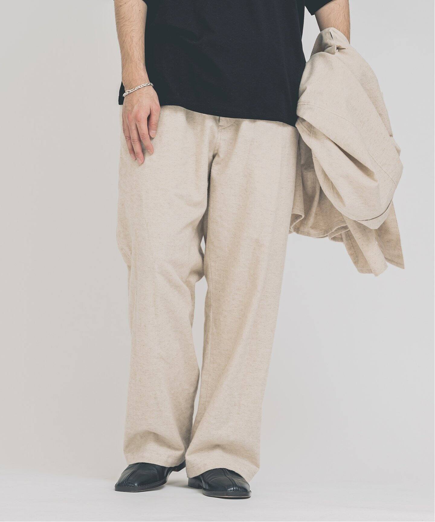 a 【FOLL / フォル】faded cotton 6pk pants FOLL / フォル】faded cotton 6pk pants - メルカリ
