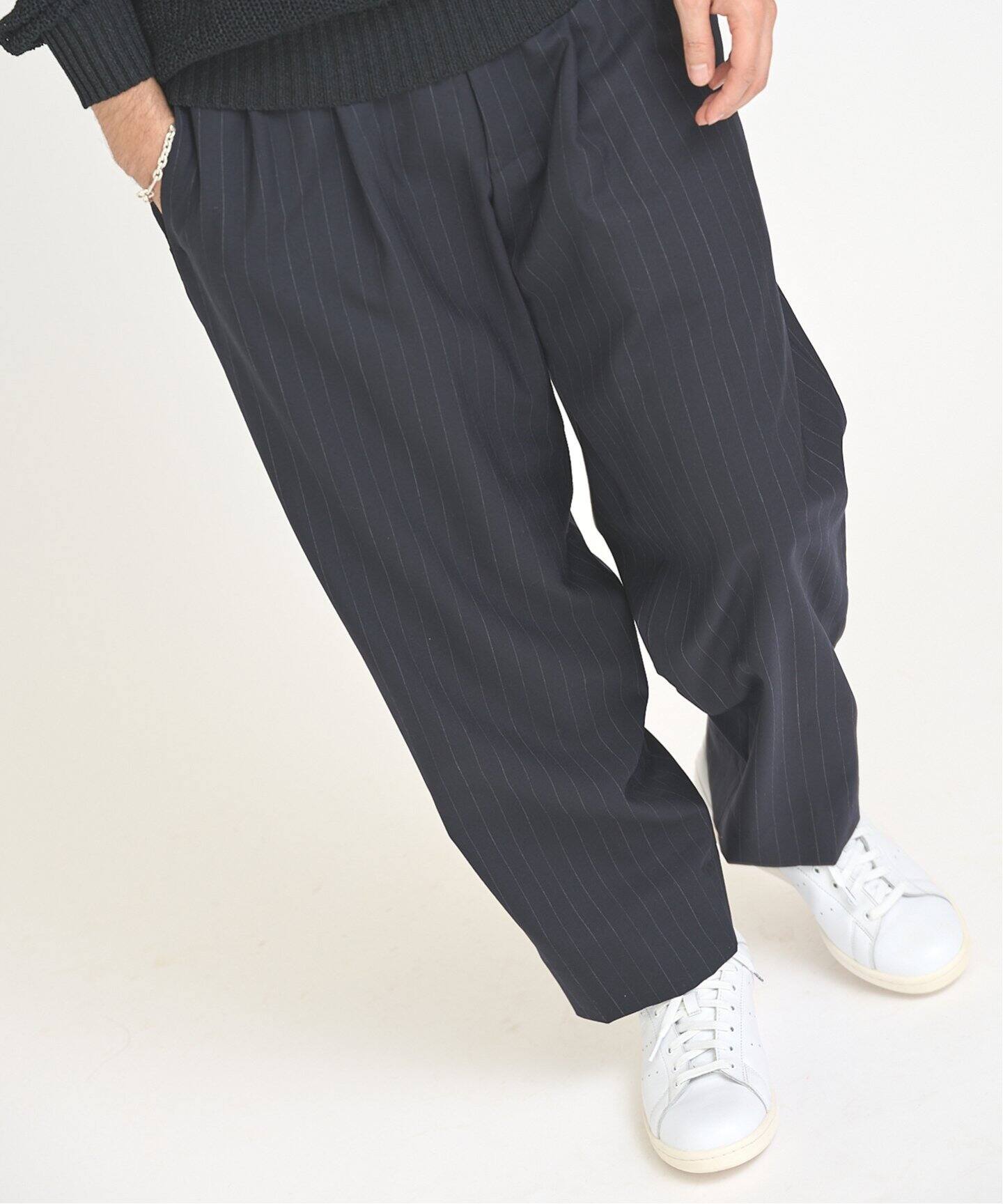 期間限定・お買い得商品: |産地直送 / FOLL フォル】summer slacks（スラックス wardrobe wool パンツ