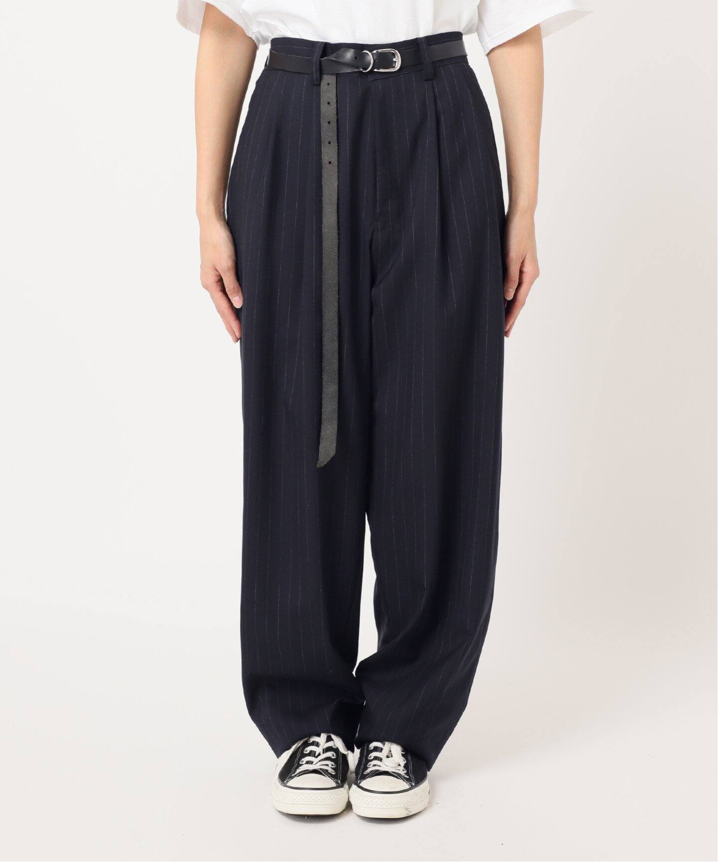 FOLL / フォル】summer wool wardrobe slacks（スラックス）｜UNFOLLOW 