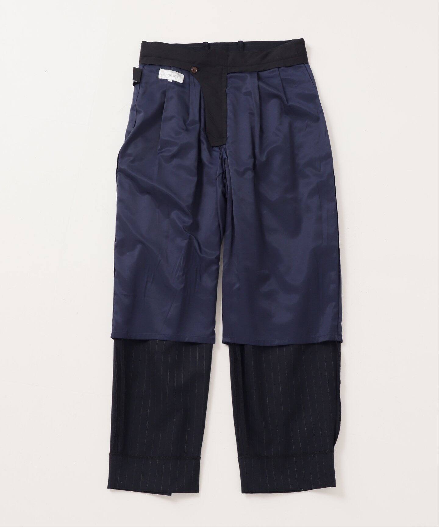 FOLL / フォル】summer wool wardrobe slacks（スラックス