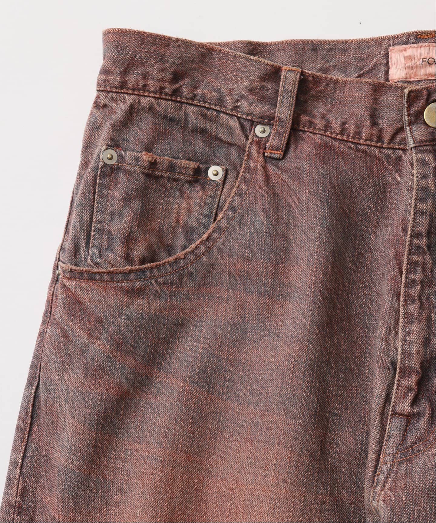 ポーカーズFOLL natural dye wardrobe jeans 117 【公式通販】