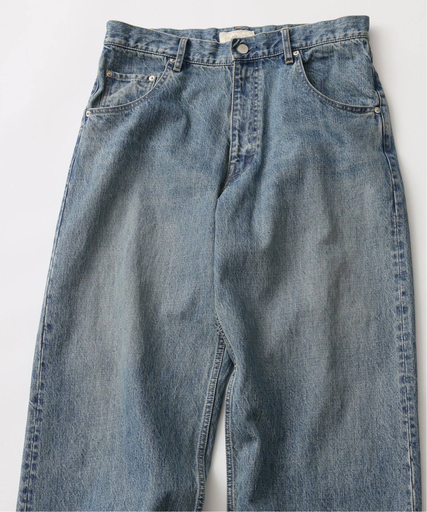 FOLL / フォル】natural dye wardrobe jeans（ジャージ／トラック
