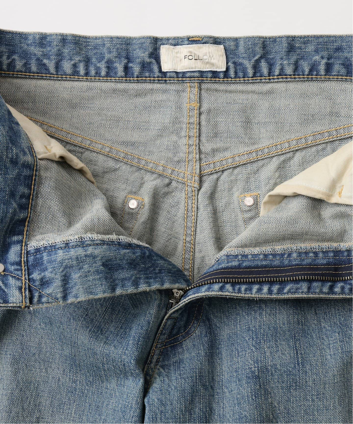 ポーカーズFOLL natural dye wardrobe jeans 117 【公式通販】