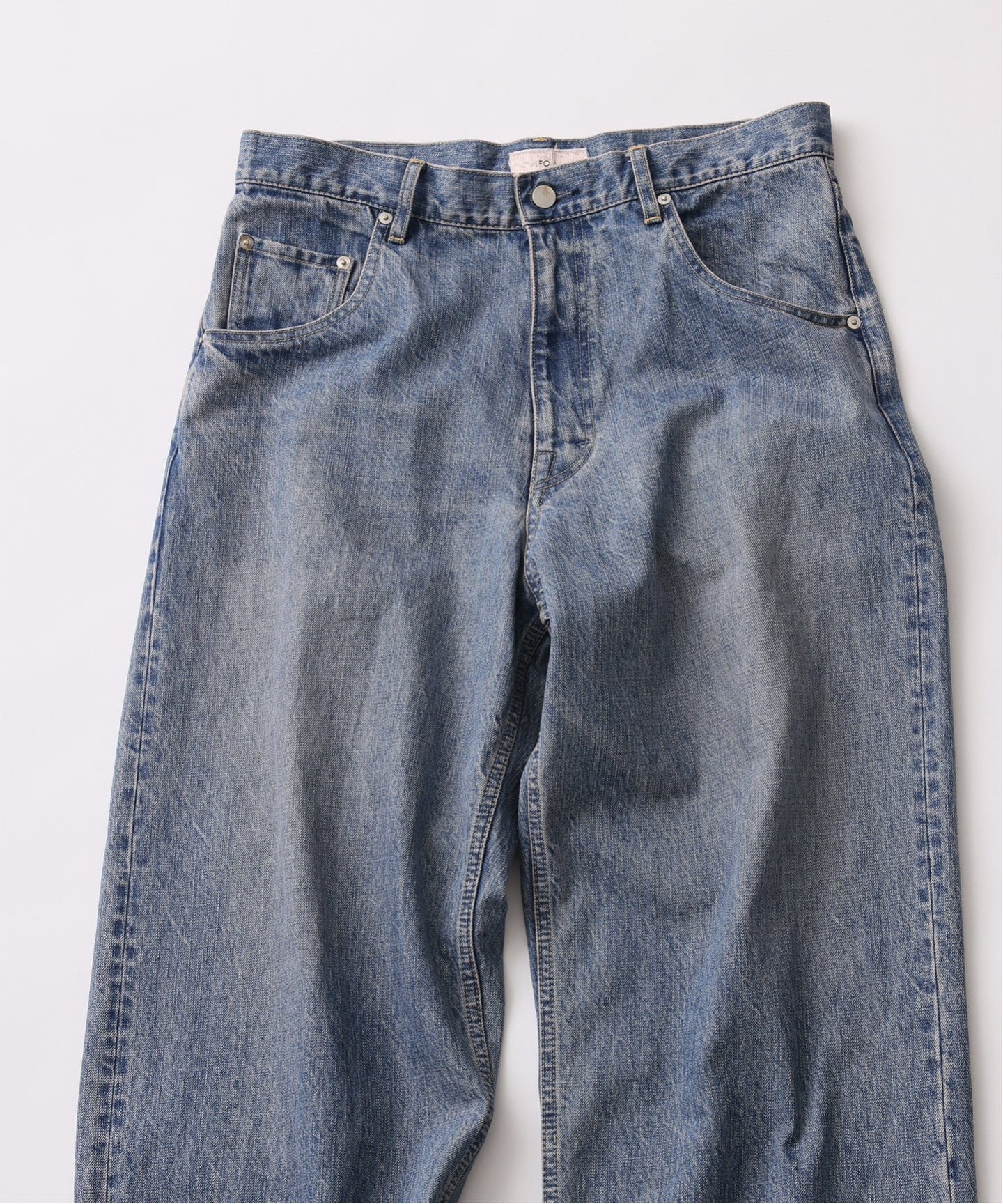 FOLL / フォル】natural dye wardrobe jeans（ジャージ／トラック