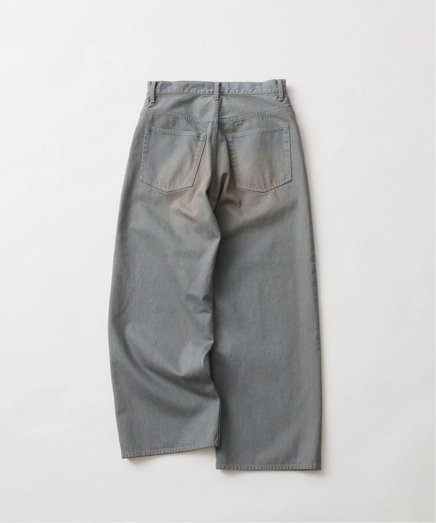 FOLL/フォル】natural dye baggy jeans（デニムパンツ・ジーンズ