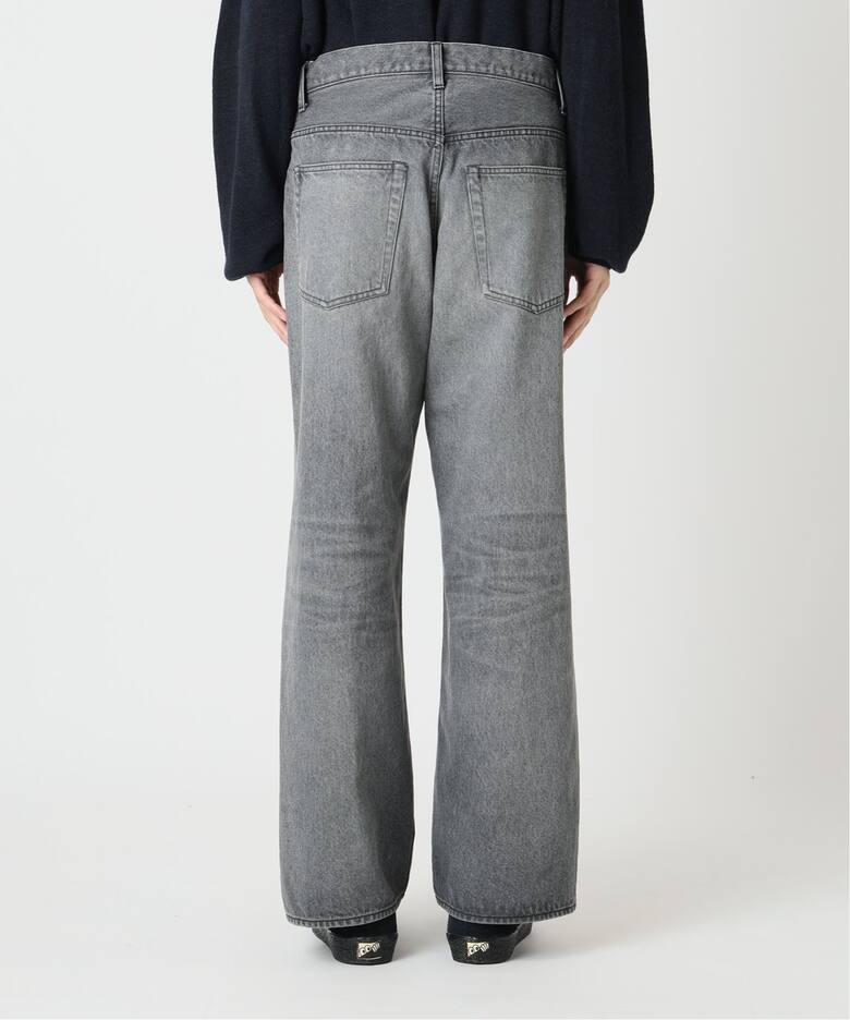 FOLL/フォル】black baggy wardrobe jeans（デニムパンツ・ジーンズ 