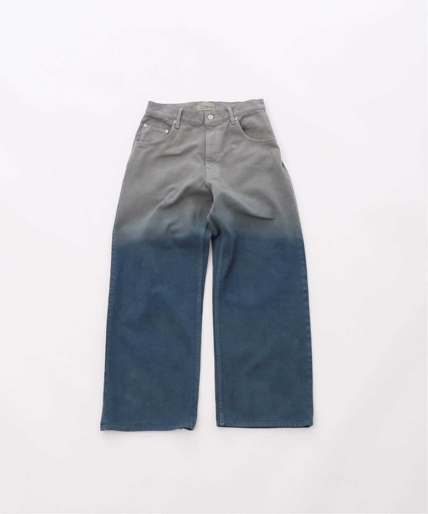 【FOLL / フォル】gradation wardrobe jeans FOLL / フォル】gradation bleachdyed wardrobe jeans（デニム