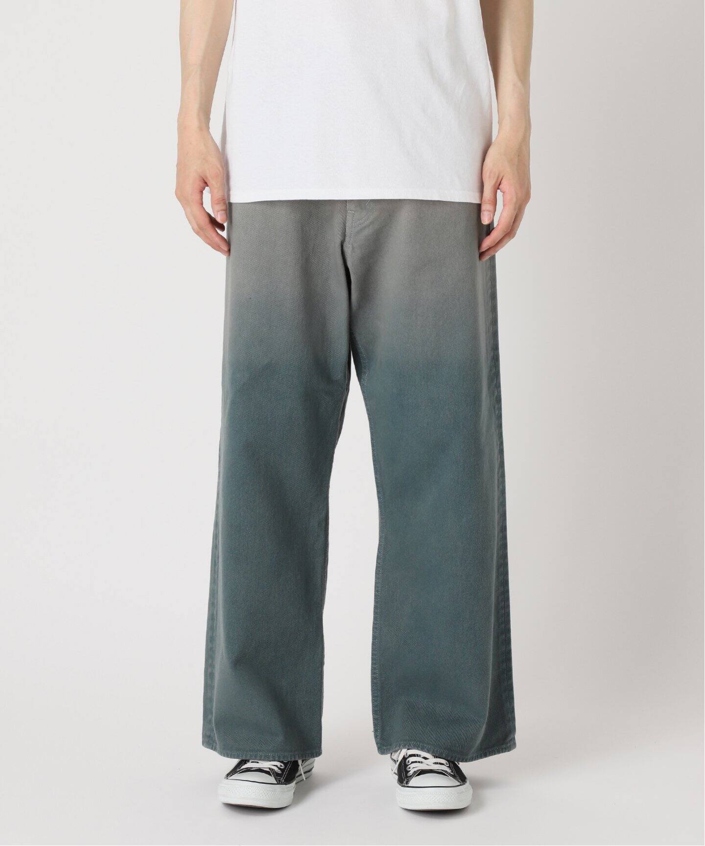 【FOLL / フォル】gradation wardrobe jeans FOLL / フォル】gradation bleachdyed wardrobe jeans（デニム