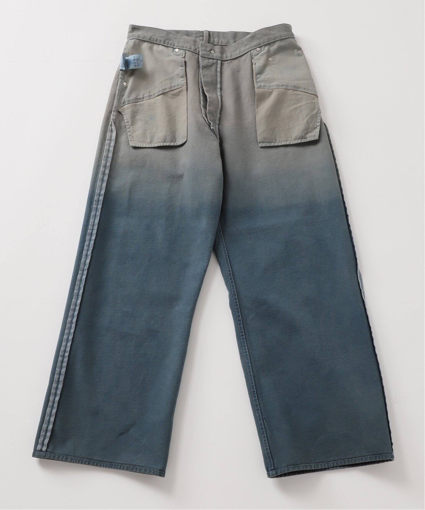 【FOLL / フォル】gradation wardrobe jeans FOLL / フォル】gradation bleachdyed wardrobe jeans（デニム