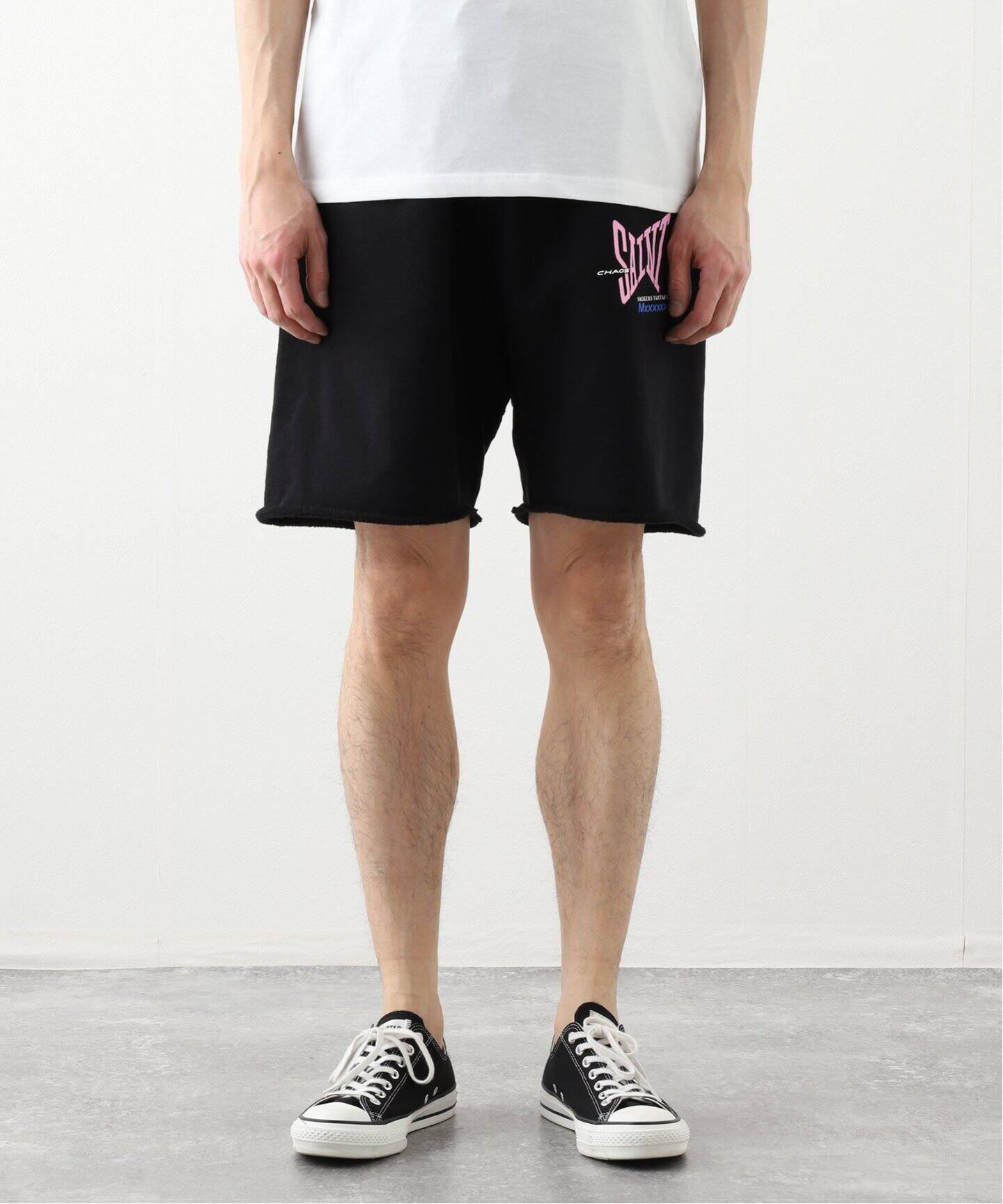 SAINT Mxxxxxx / セントマイケル】 SWEAT SHORTS RIBON SWEAT 