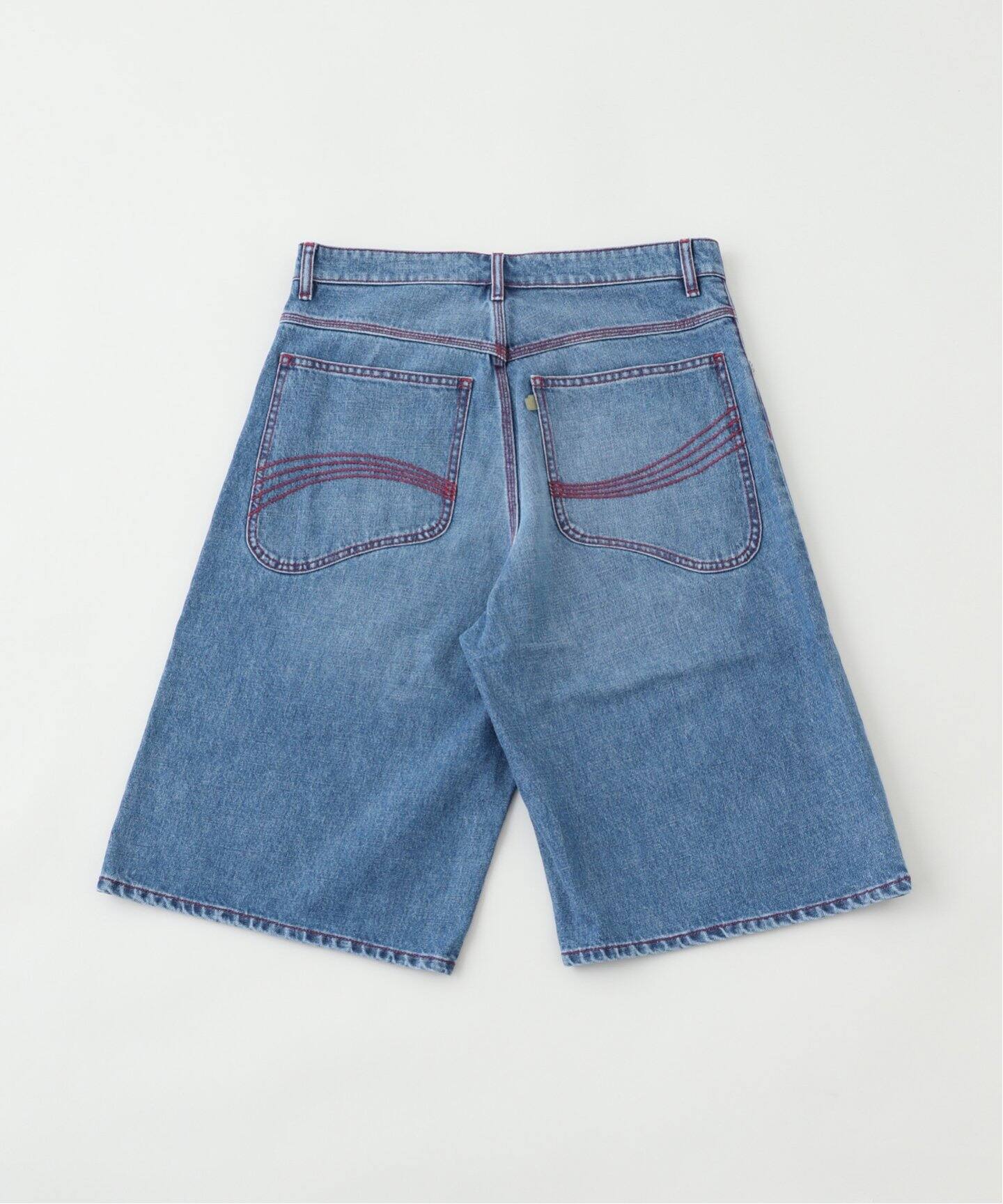 ERL インディアナデニム バミューダショーツ ERL / イーアールエル】UNISEX DENIM INDIANA SKATE SHORTS W