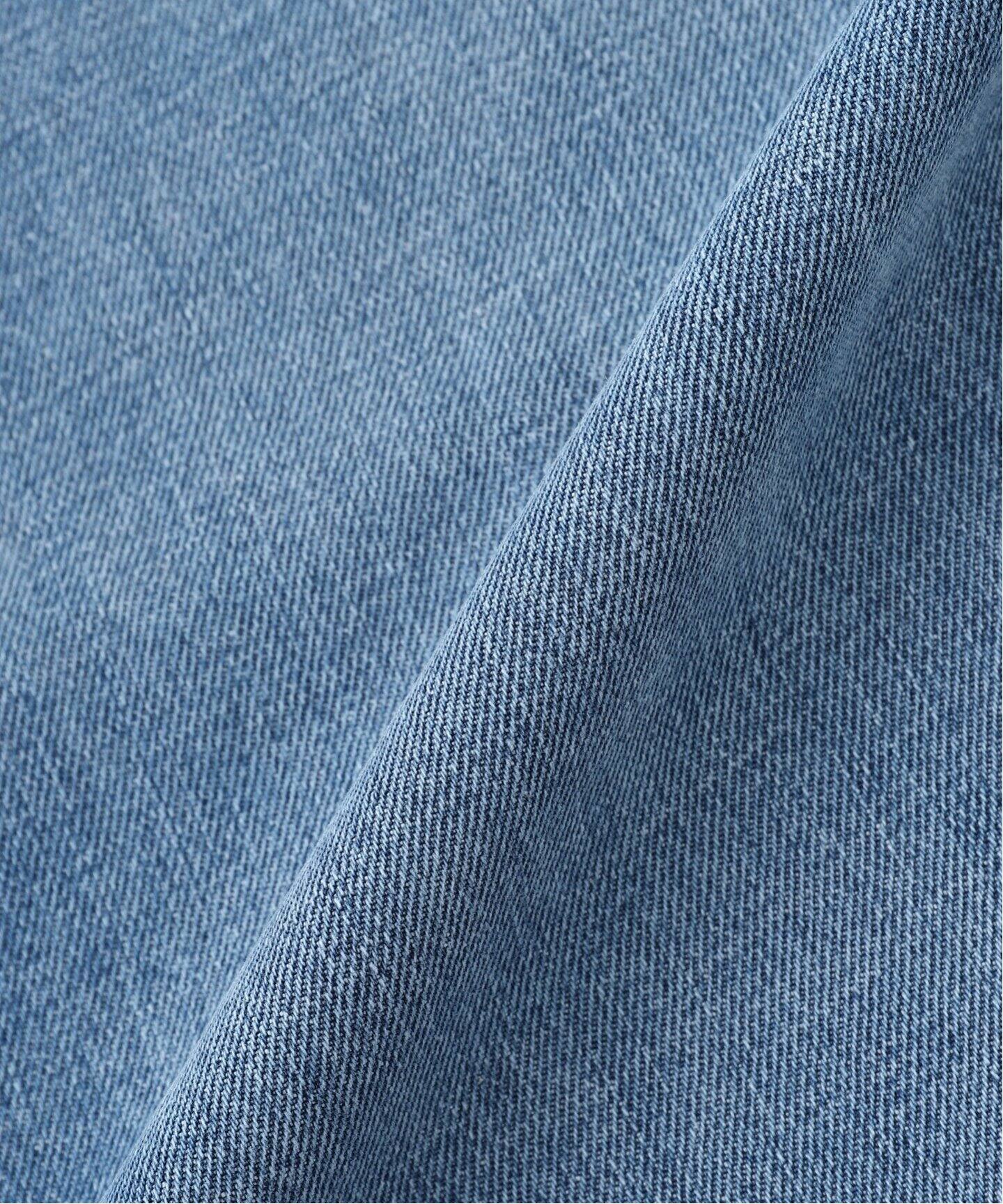 ERL / イーアールエル】UNISEX DENIM INDIANA SKATE SHORTS W