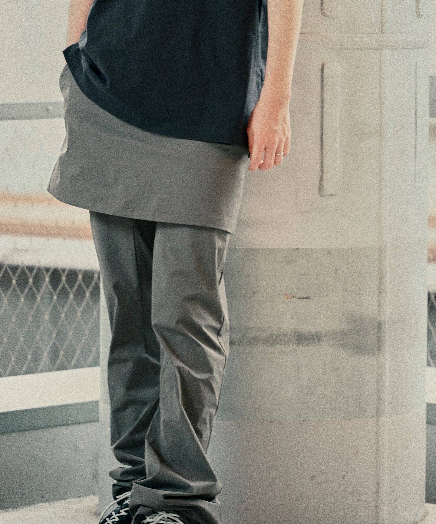 パンツ ROA Skort stretch nylon trousers Roa Skort Stretch Nylon Trousers in Gray | Lyst