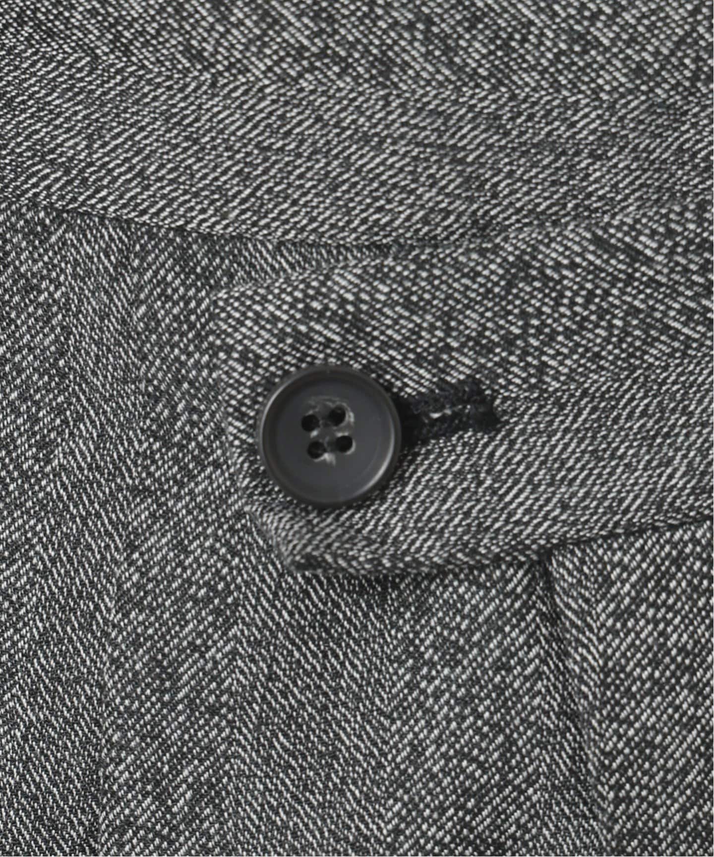 ウォッシャブル / リネンライクツイードアシメラップタックパンツ