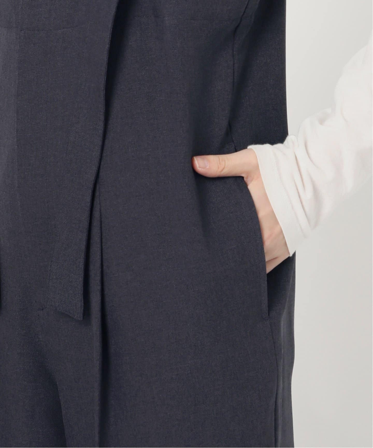 マイラン 23ss タックワイド ジャンプスーツ オールインワン リネン100% Tack Wide Jumpsuit | Bugenbilia – MYLAN ONLINE SHOP