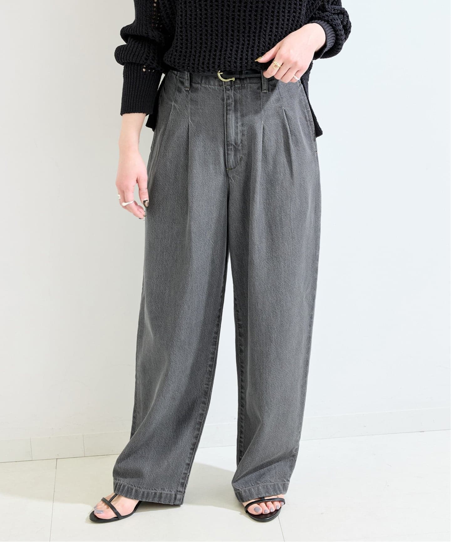 BC.STOCK DU JOUR デュジュール DU JOUR/デュ ジュール SHADE BAGGY JEAN（デニムパンツ）｜B.C