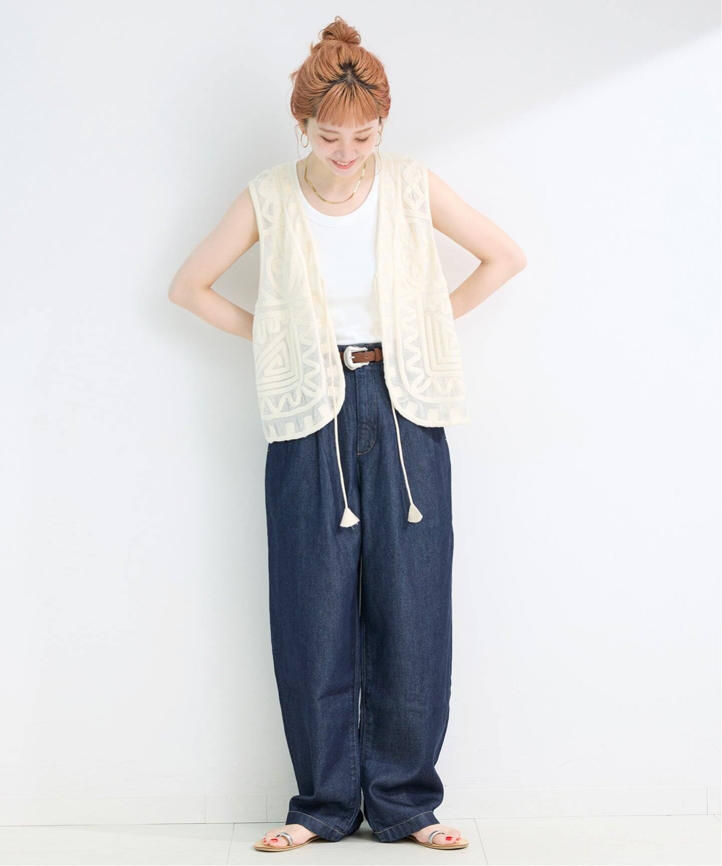 ウォッシャブル / DU JOUR/デュ ジュール TROUSER JEAN（デニム