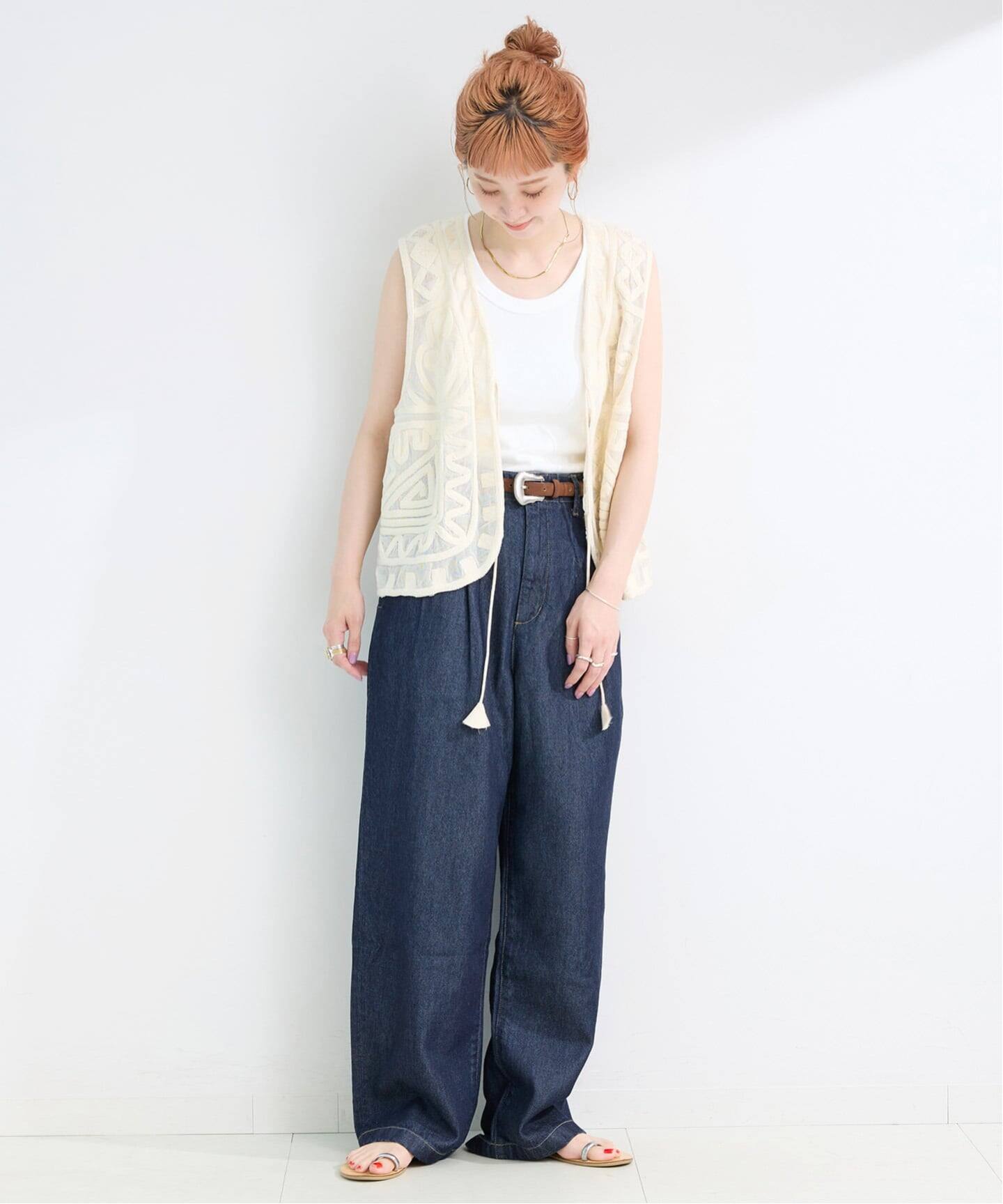 ウォッシャブル / DU JOUR/デュ ジュール TROUSER JEAN（デニム