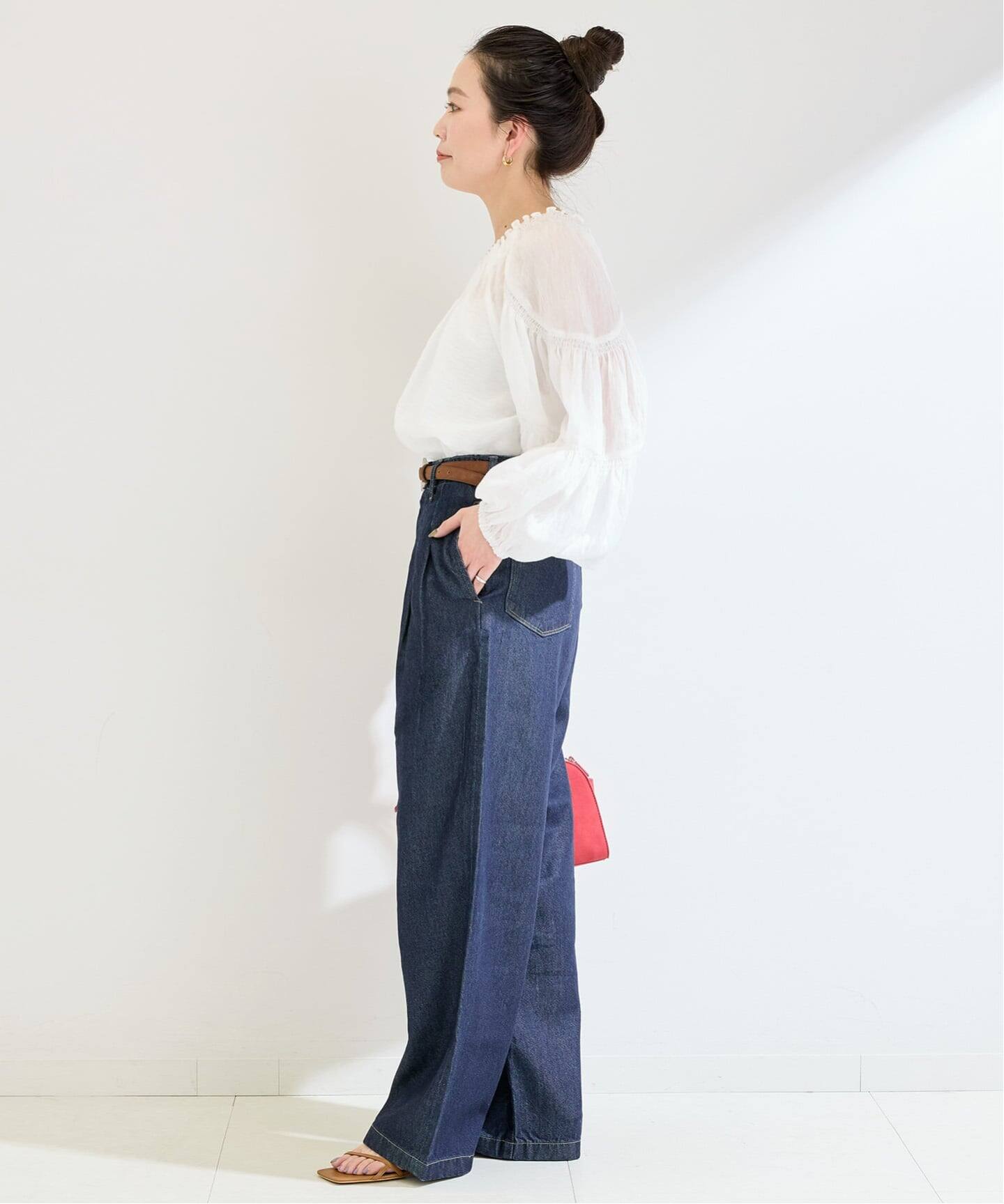 ウォッシャブル / DU JOUR/デュ ジュール TROUSER JEAN（デニム