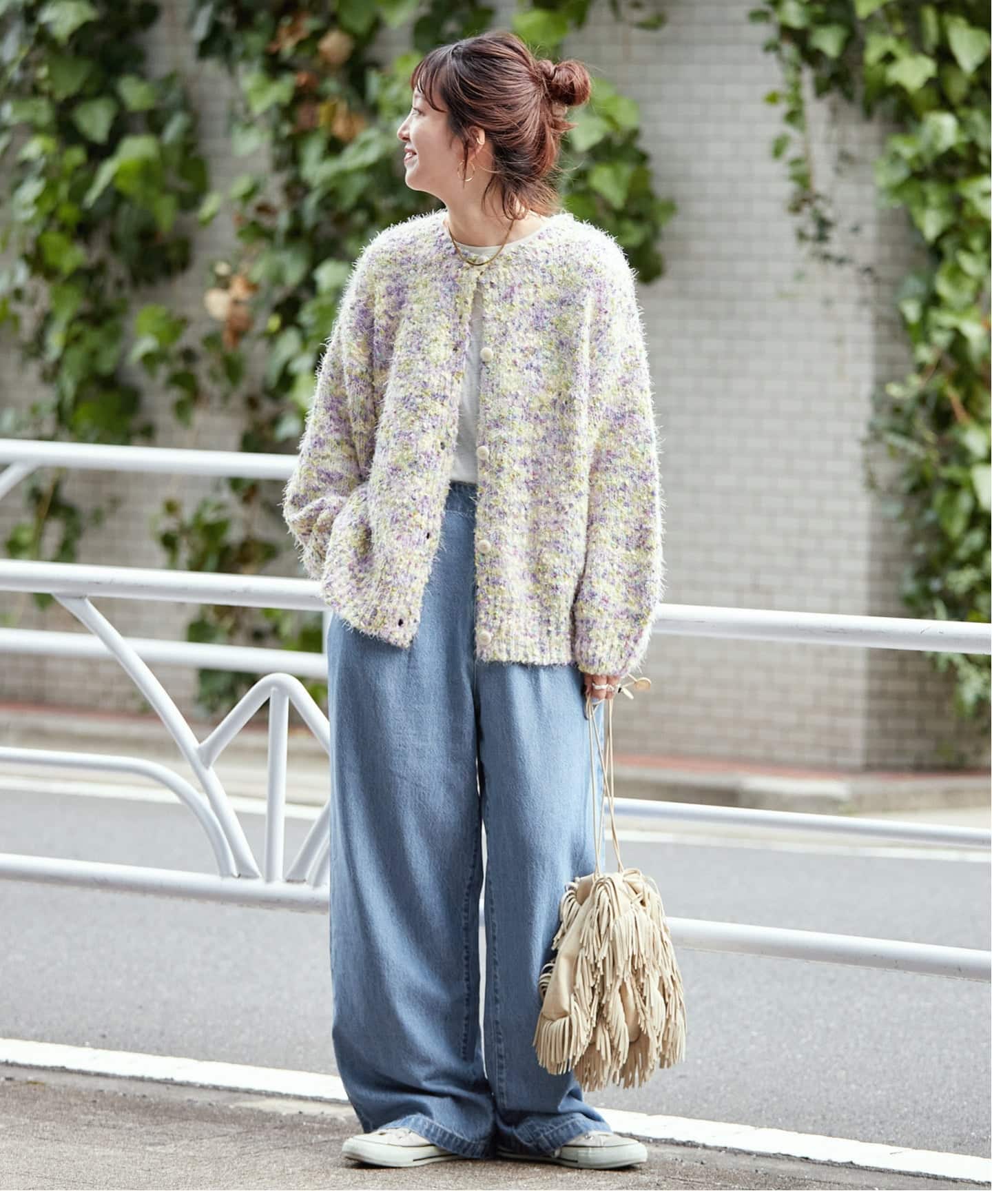 追加》ウォッシャブル / DU JOUR/デュ ジュール TROUSER JEAN