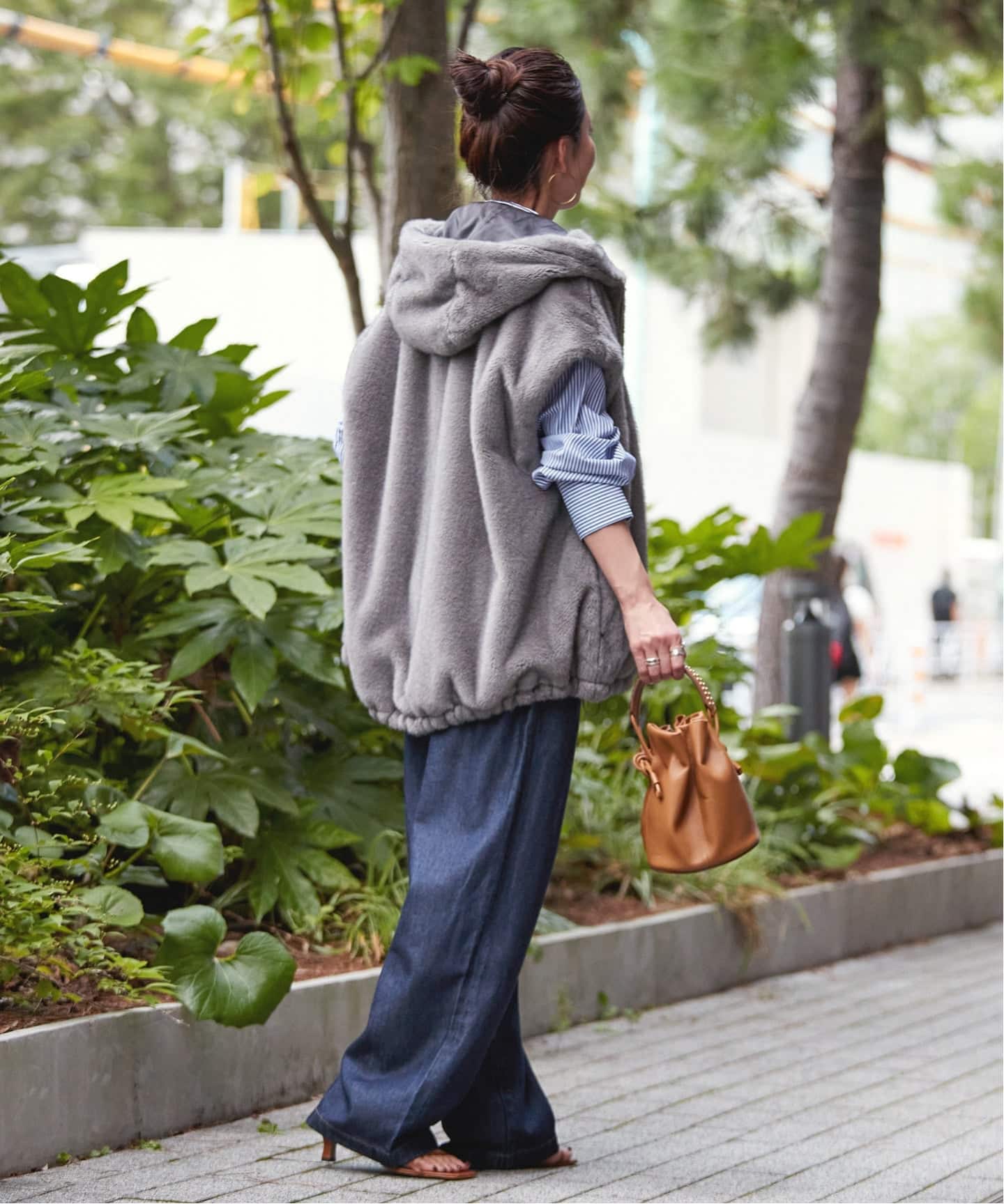追加3》ウォッシャブル / DU JOUR/デュ ジュール TROUSER JEAN